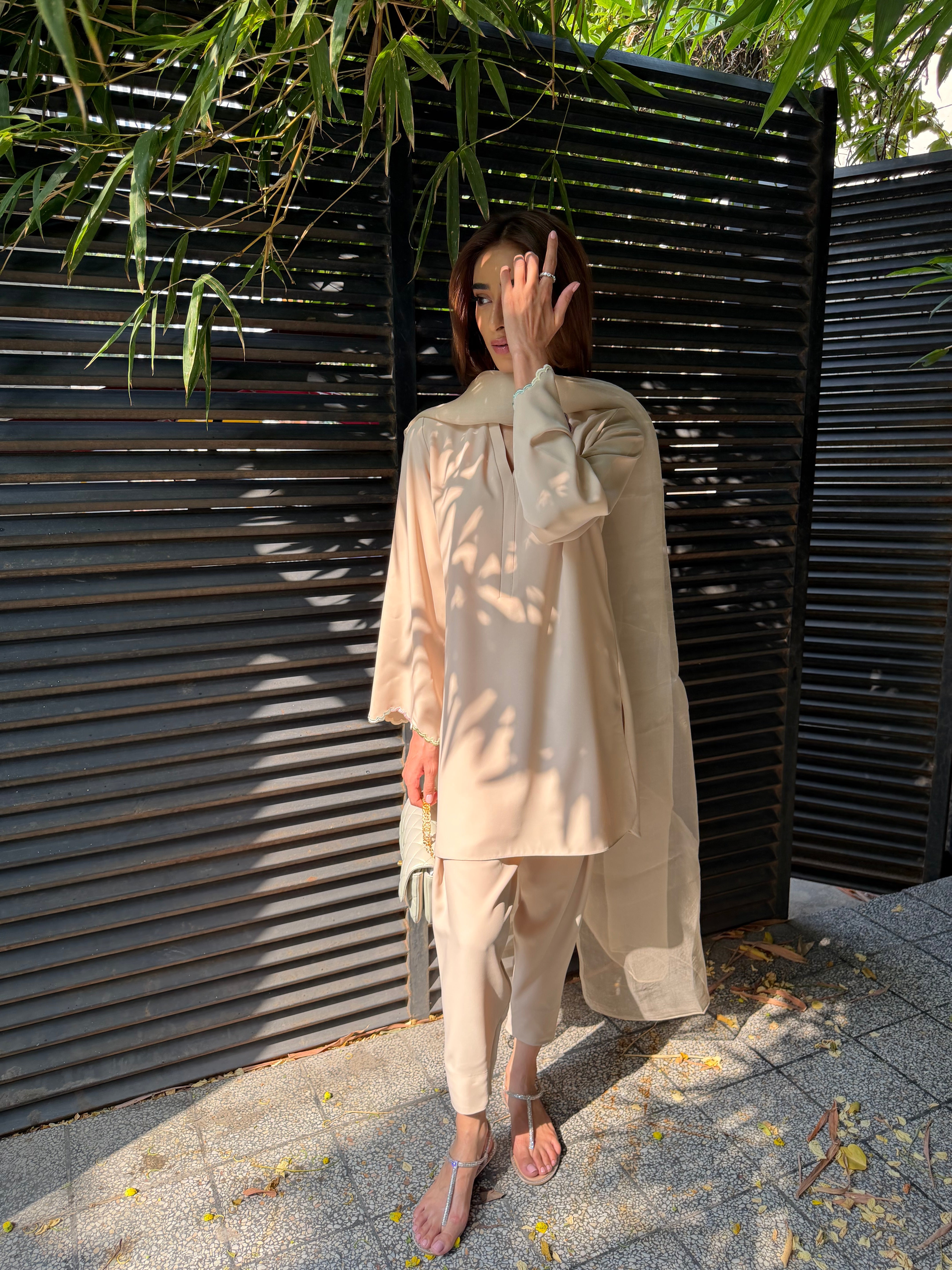 BEIGE RAINBOW SET