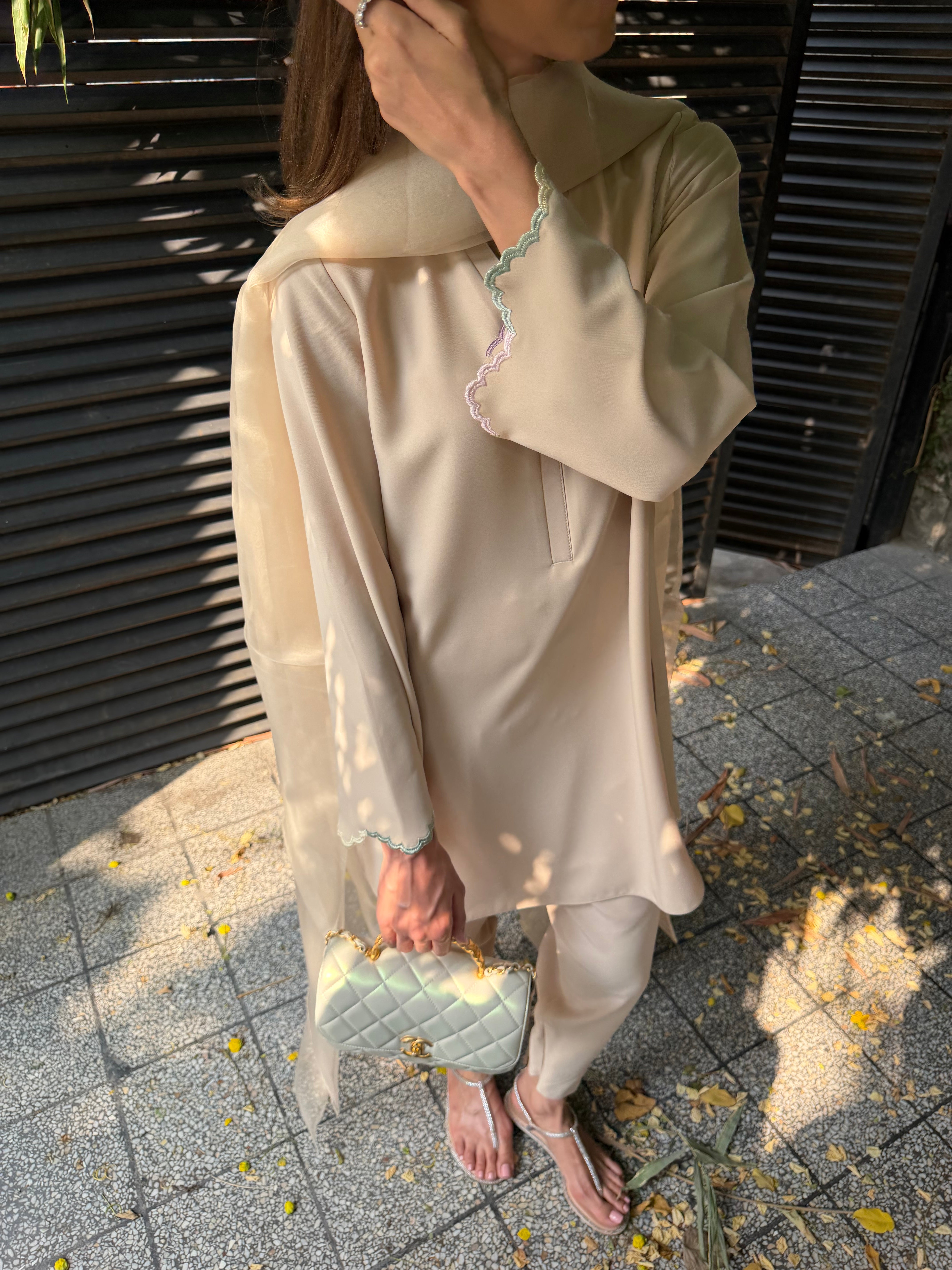 BEIGE RAINBOW SET