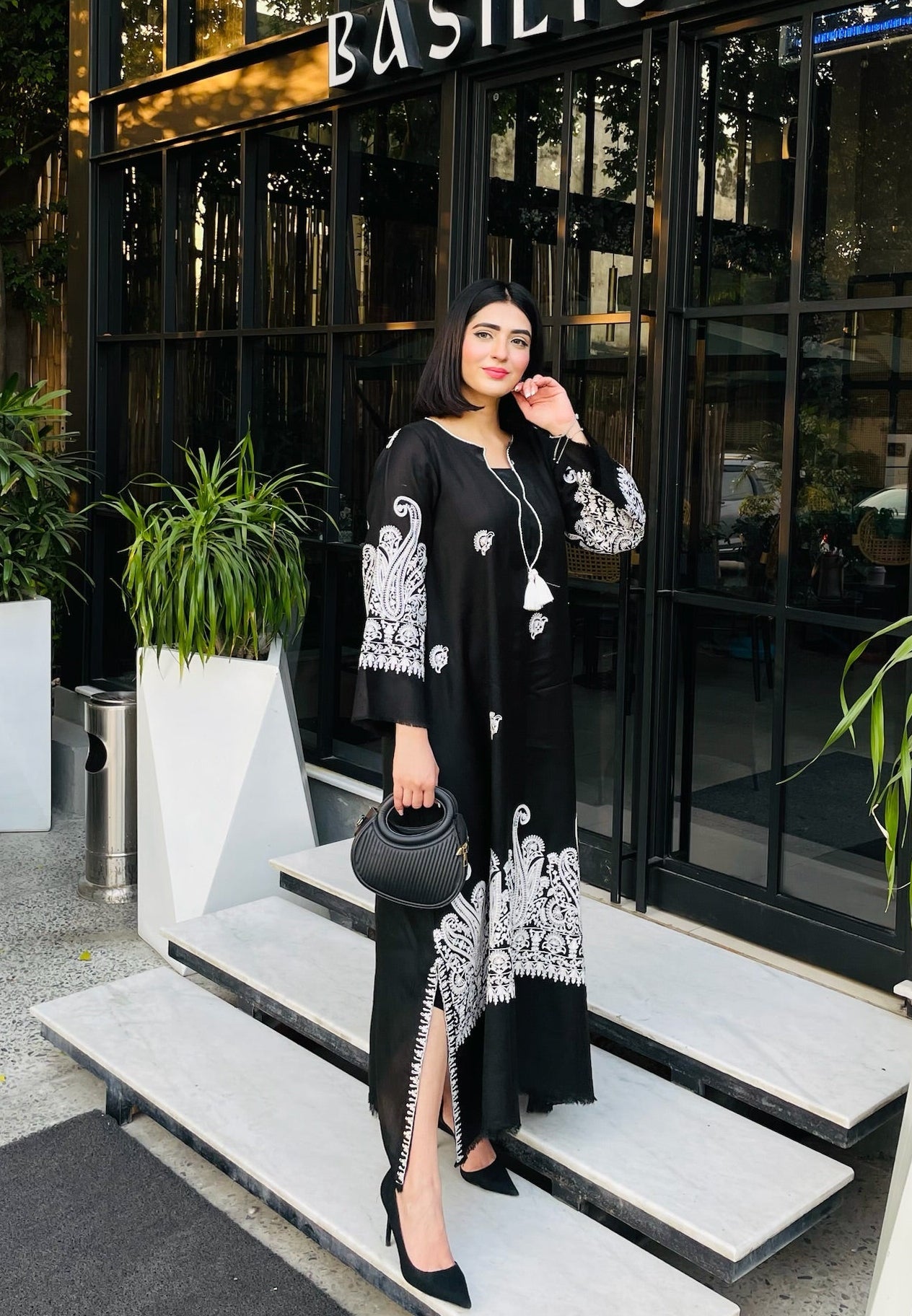 LUNE PASHMINA KAFTAN