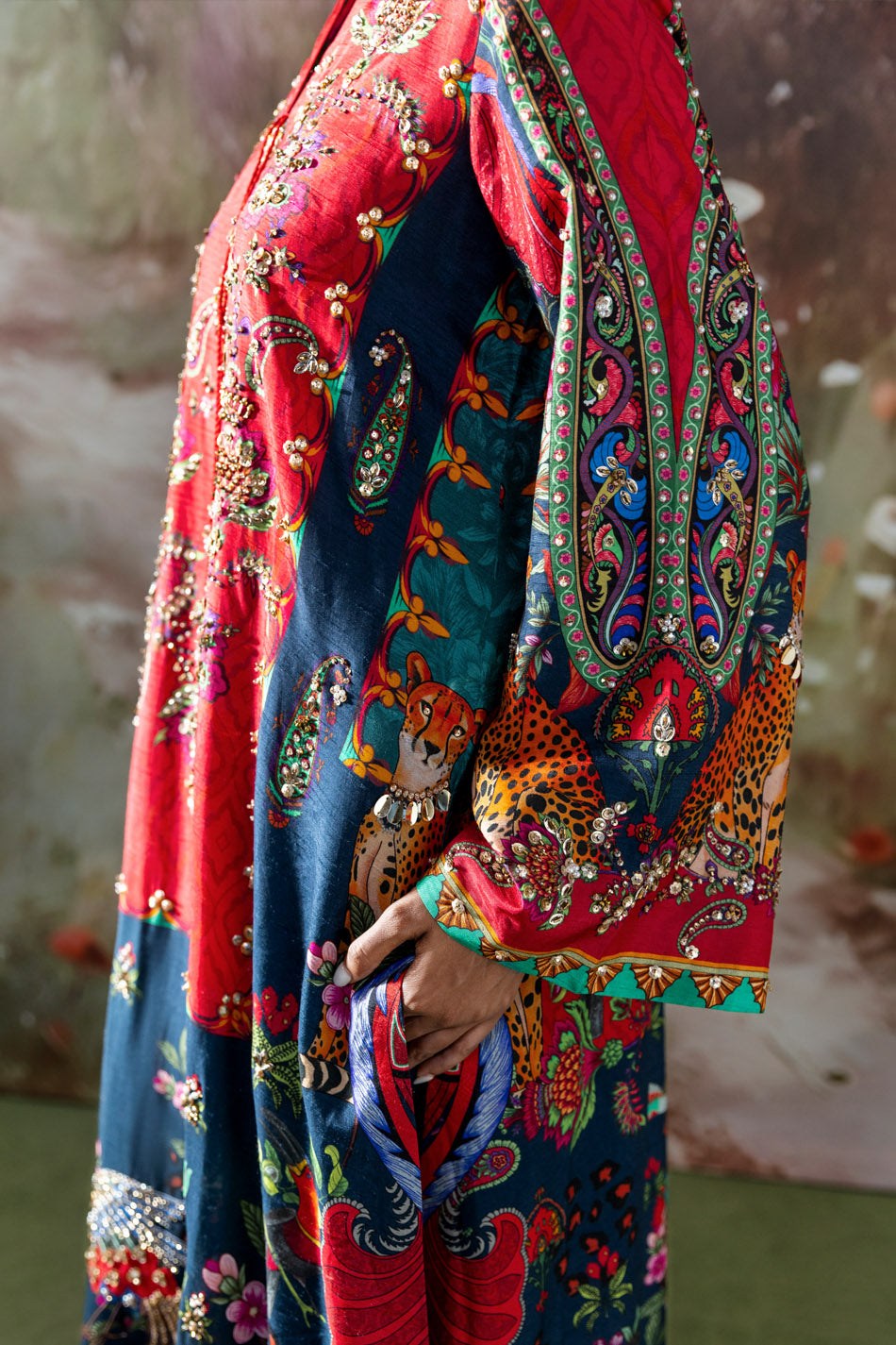 Tassel Kaftan Set (D-12)