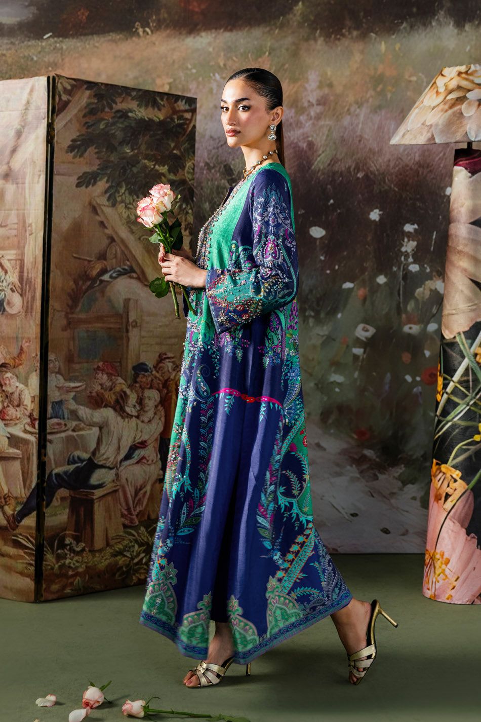 Emerald Sea Kaftan (D-15)