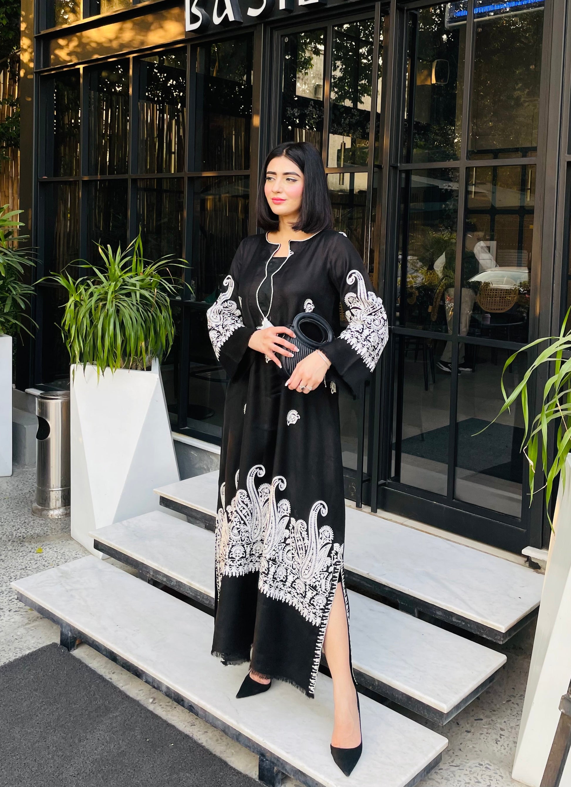 LUNE PASHMINA KAFTAN