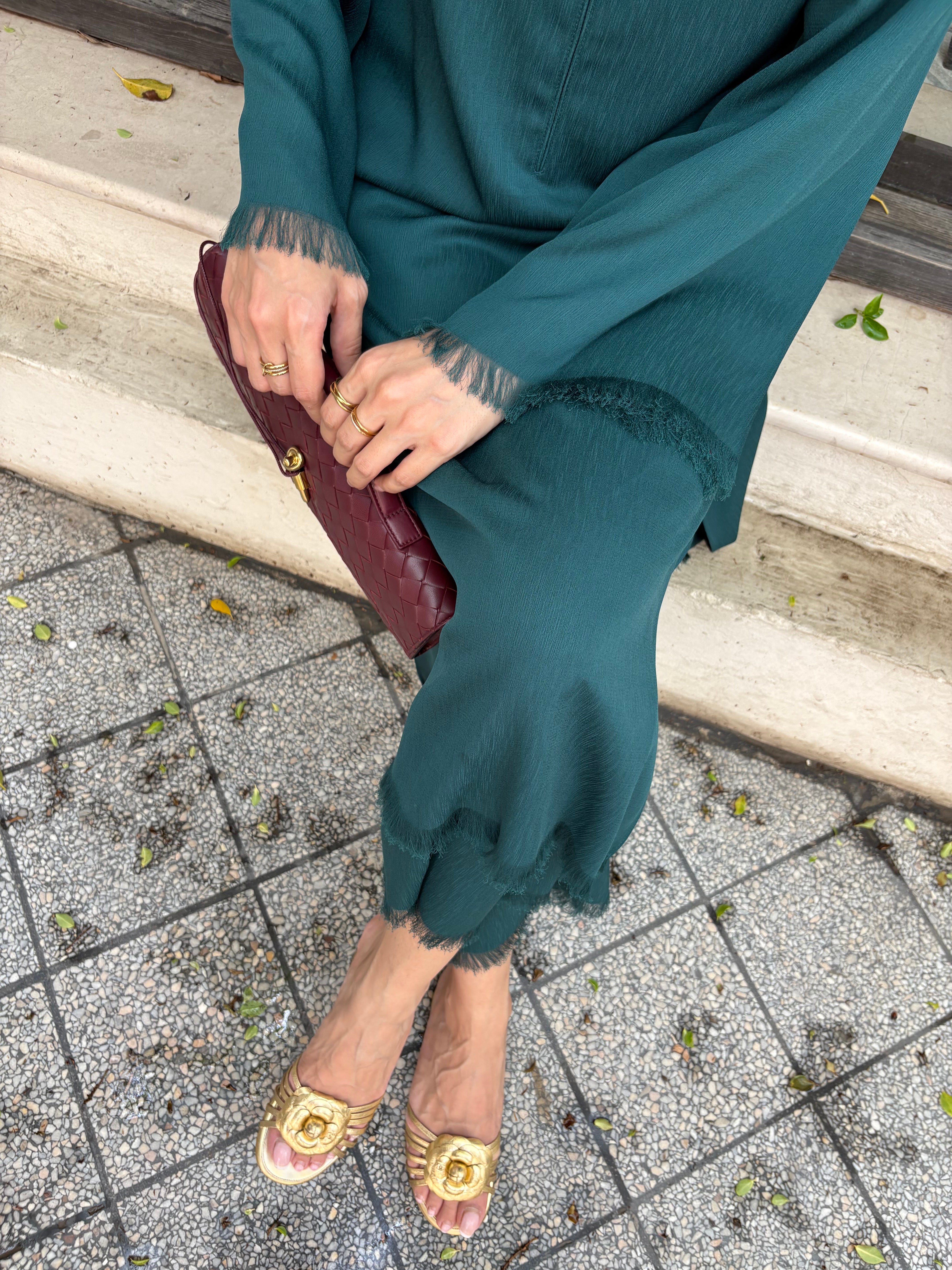 BOTTLE GREEN CARLO SET