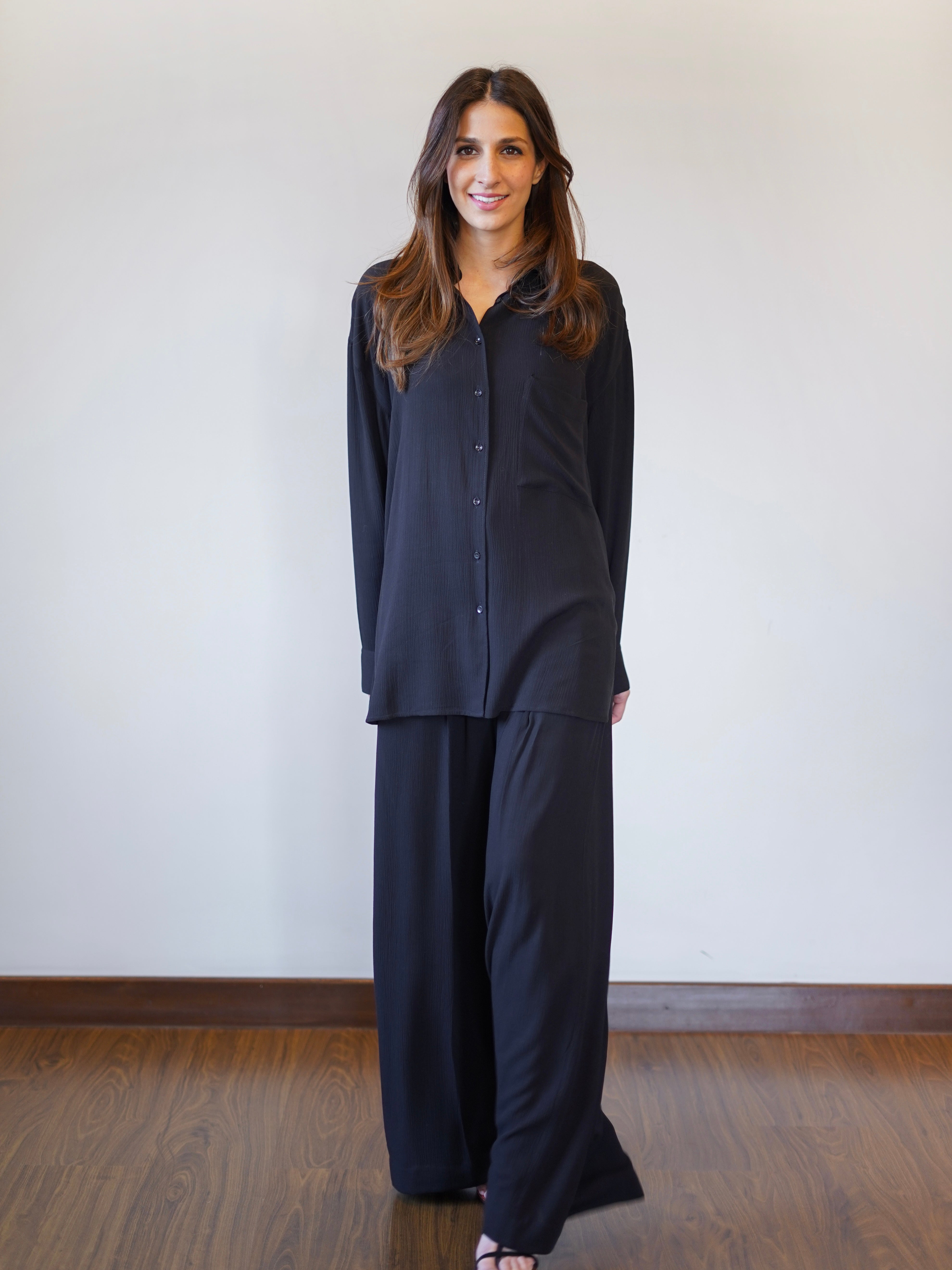 CALIE CO-ORD IN BLACK