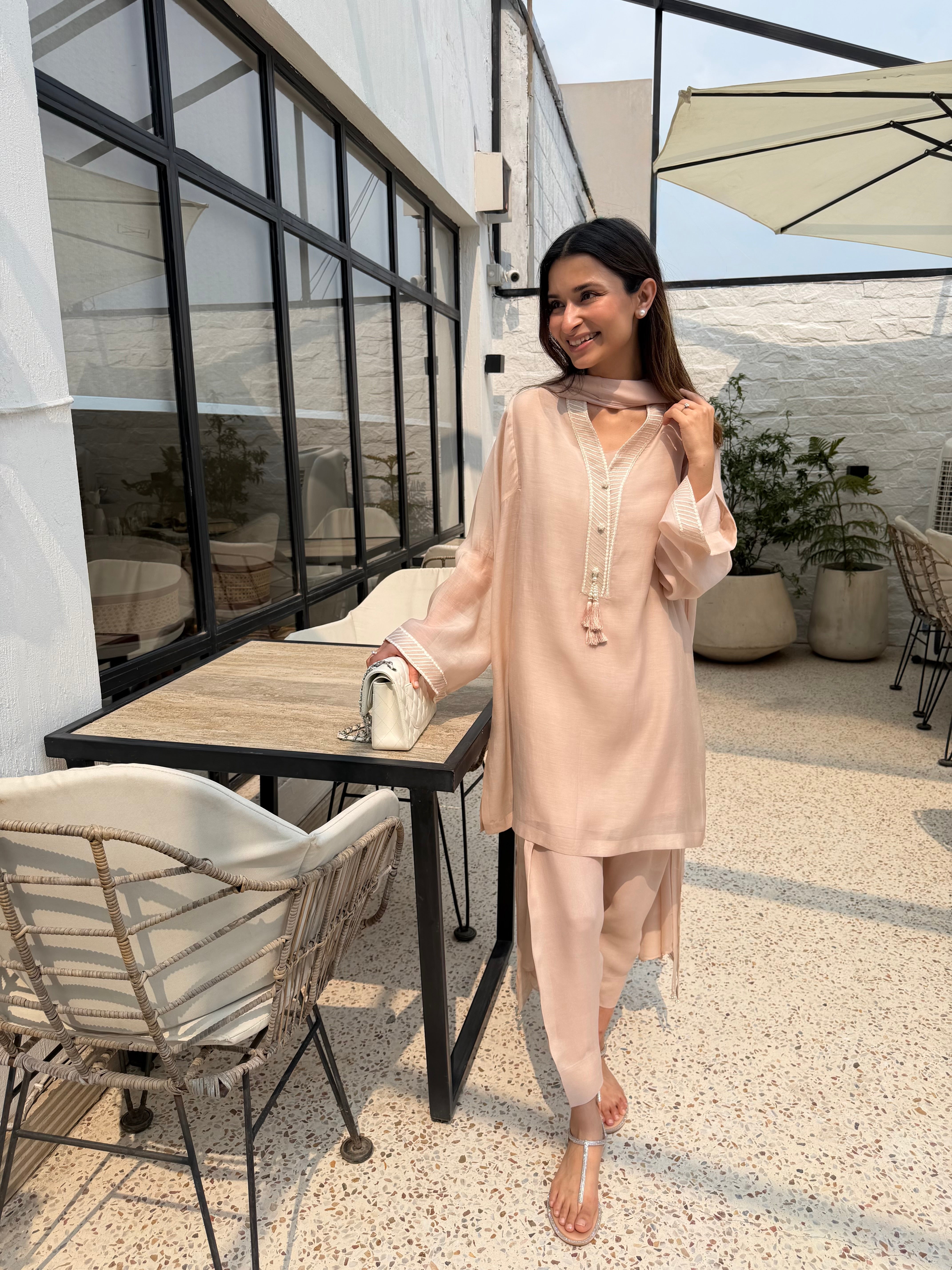 LIGHT PINK NINA SET