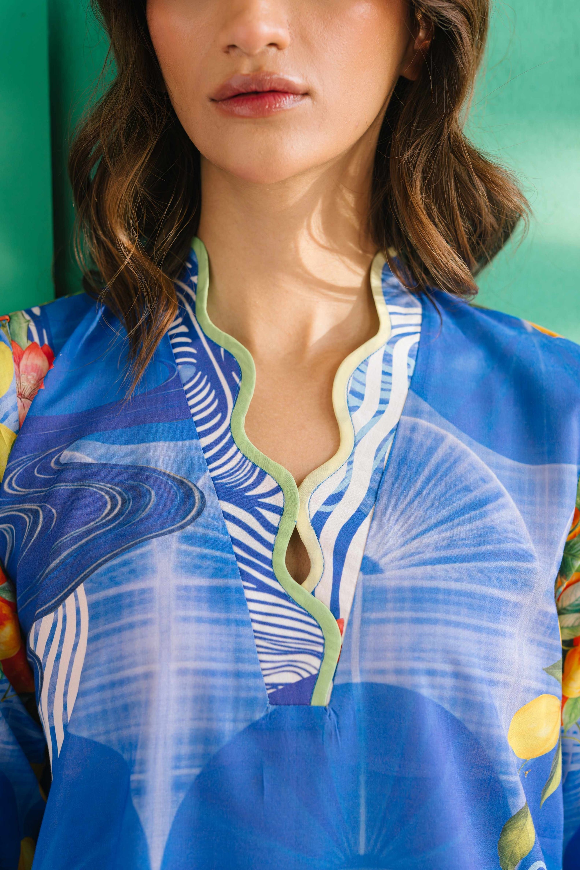 BLUE LEMON MATCHING SET