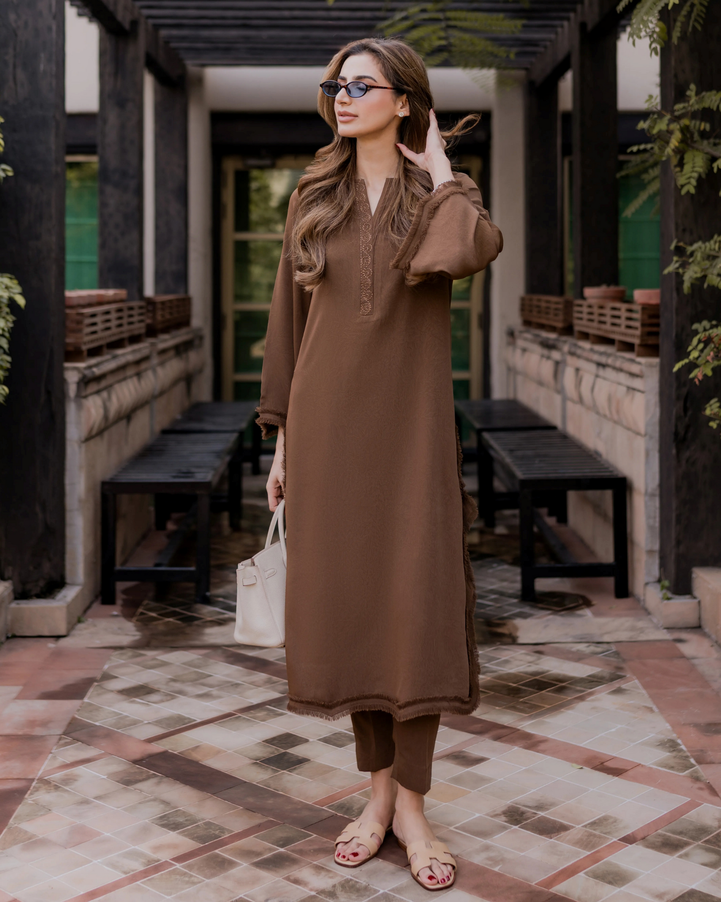 MINK BROWN THREAD SET