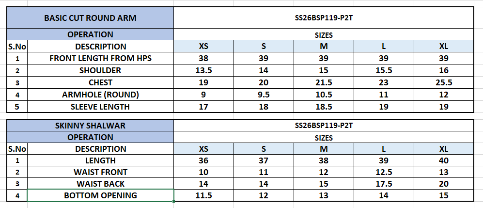 SS26BSP119P2T