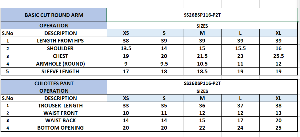 SS26BSP116P2T