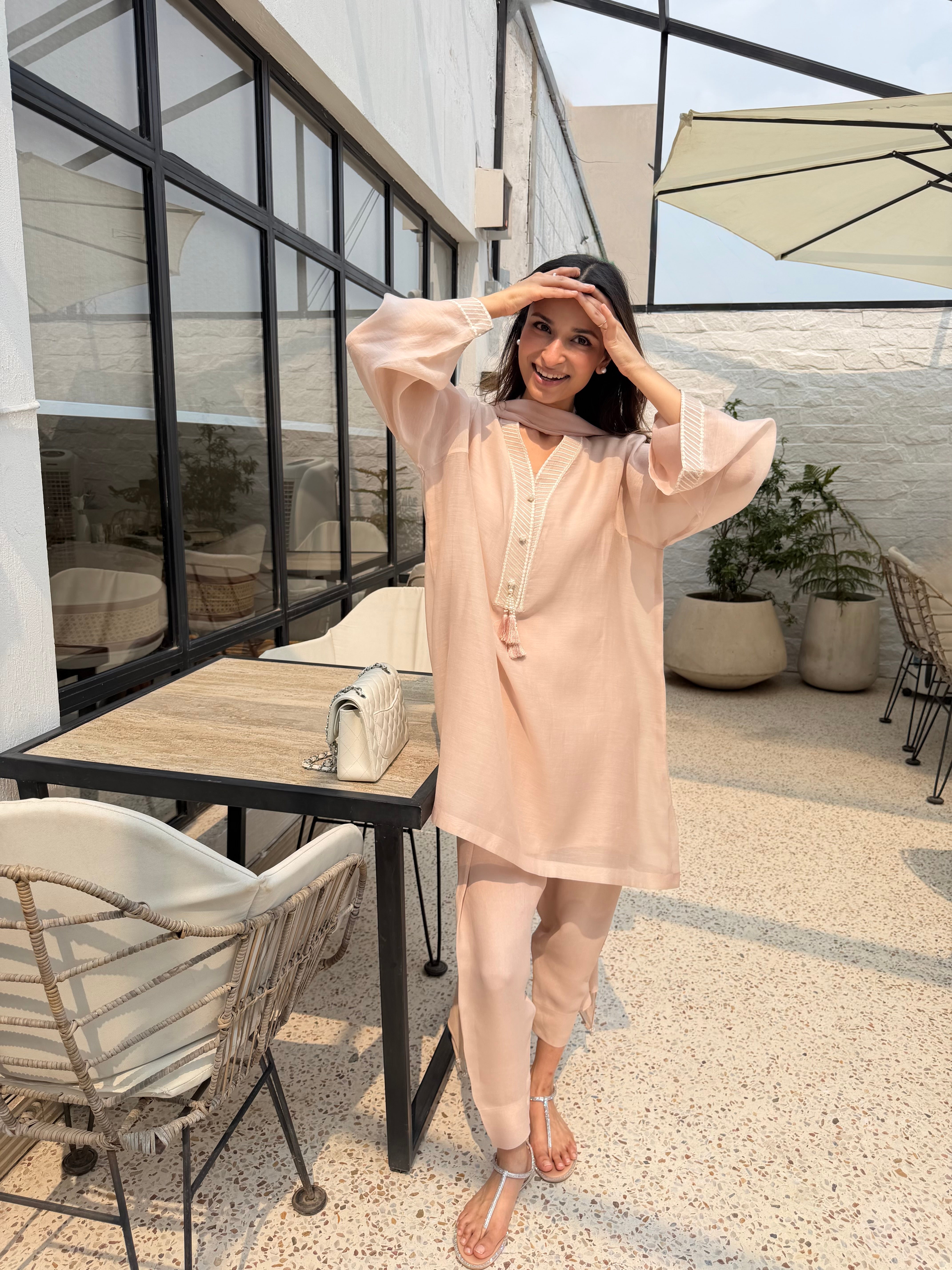 LIGHT PINK NINA SET