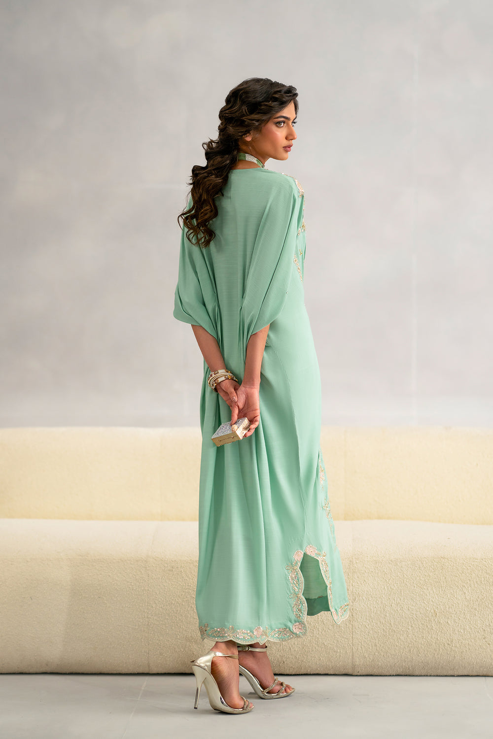 EMBROIDERED KAFTAN