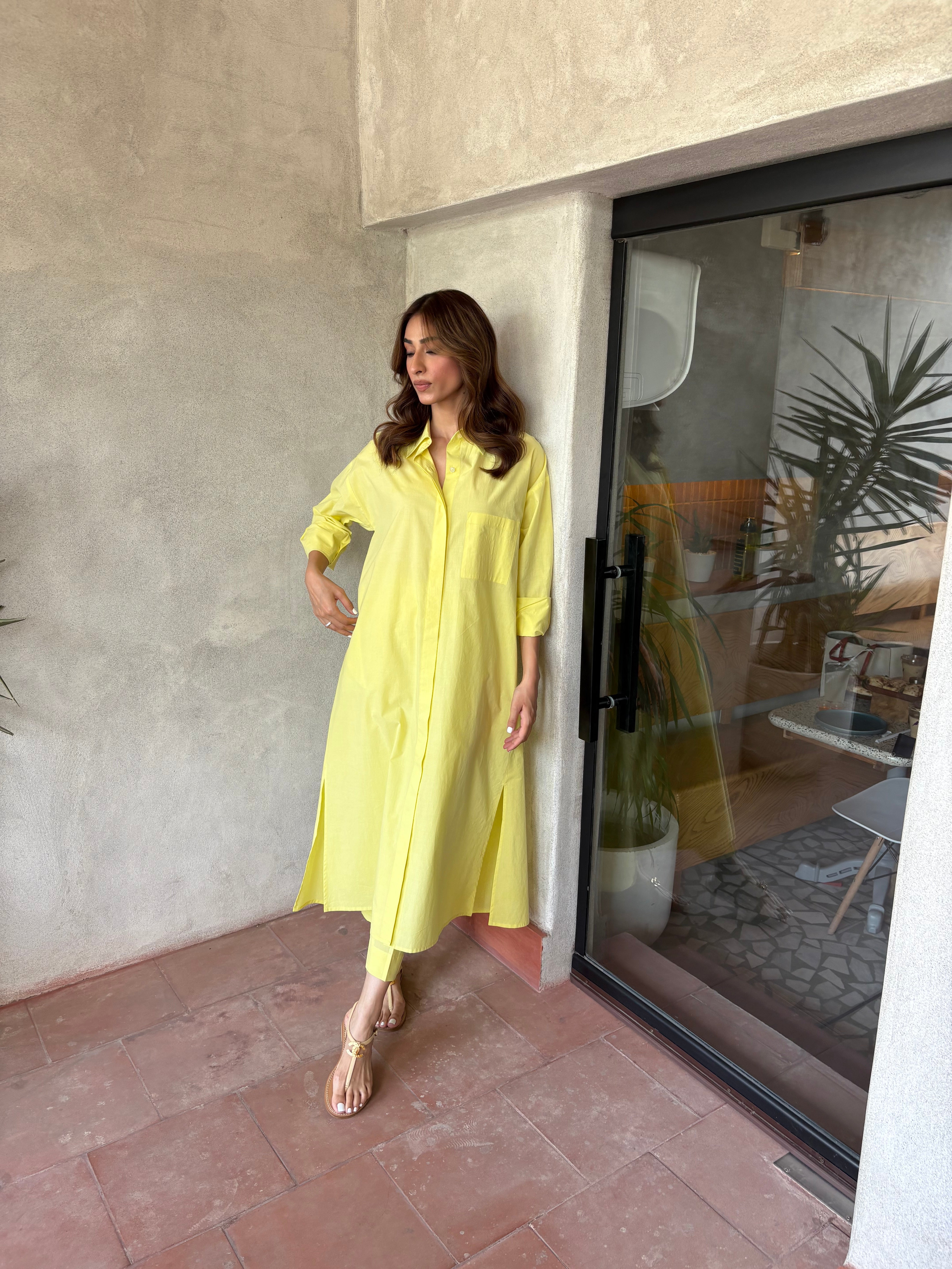 BUTTER YELLOW TRAVEL SET