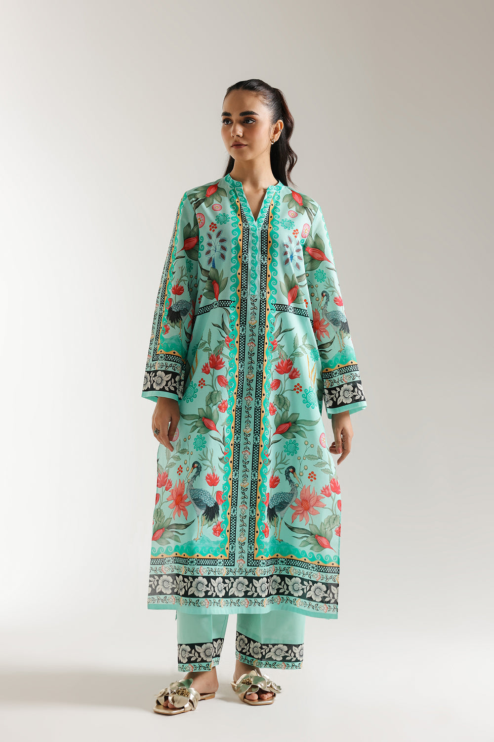 PRINTED SUIT | E6062/102/716