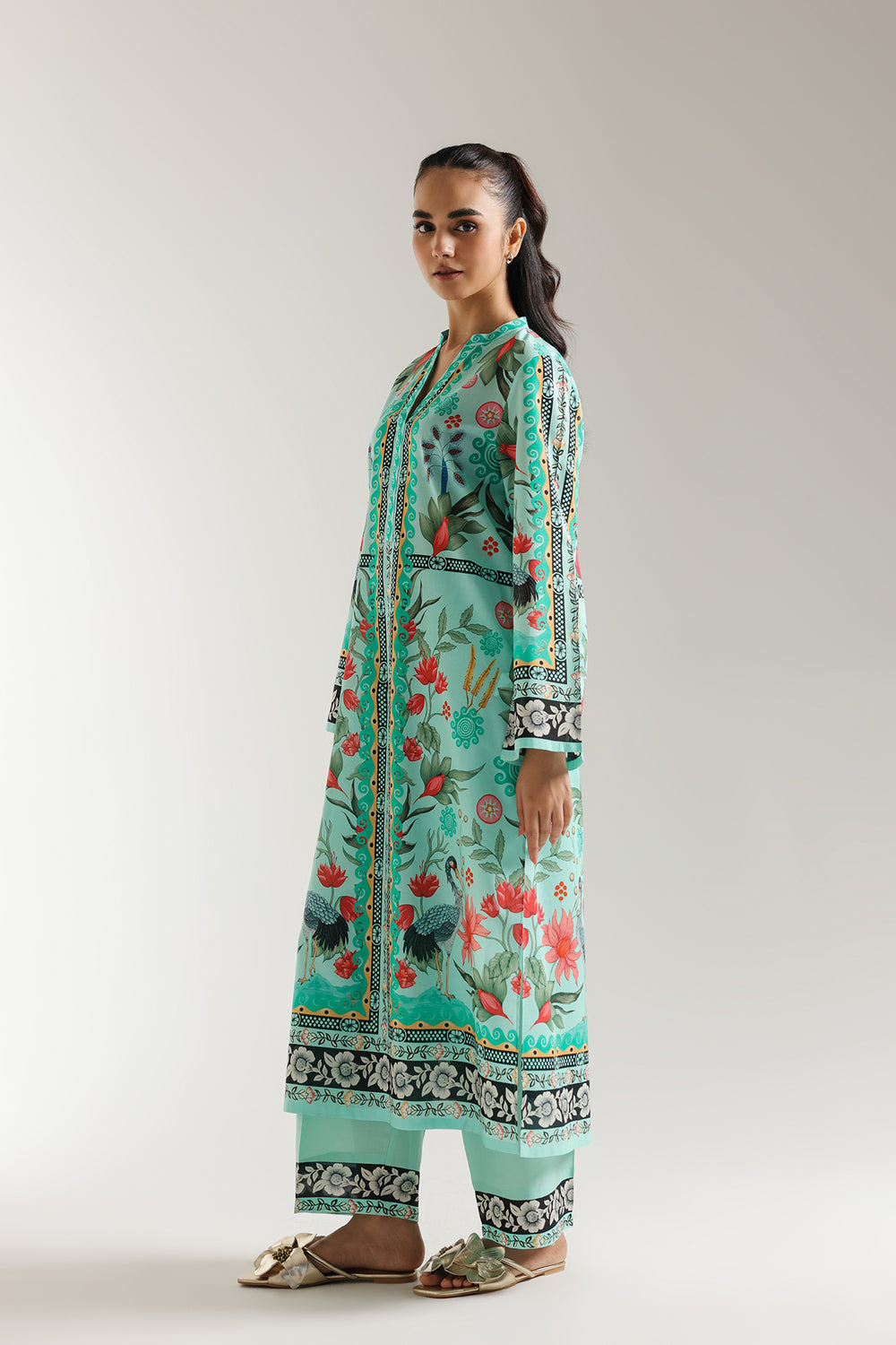 PRINTED SUIT | E6062/102/716