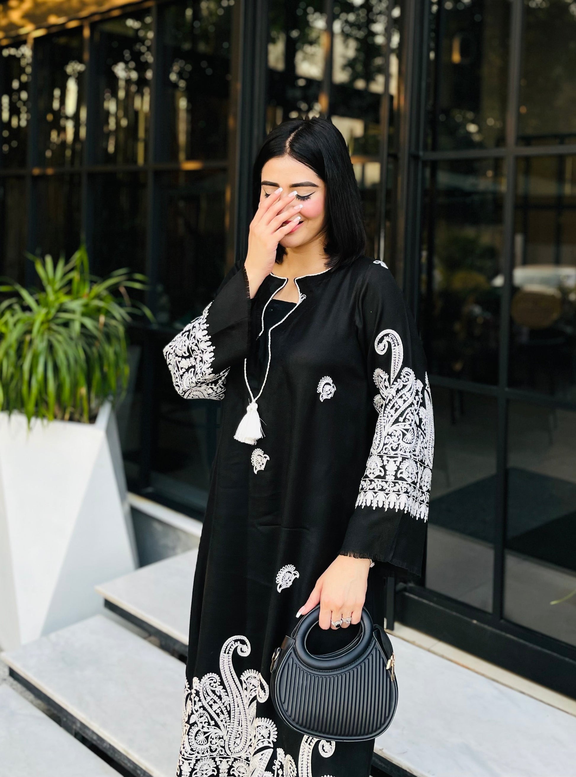 LUNE PASHMINA KAFTAN