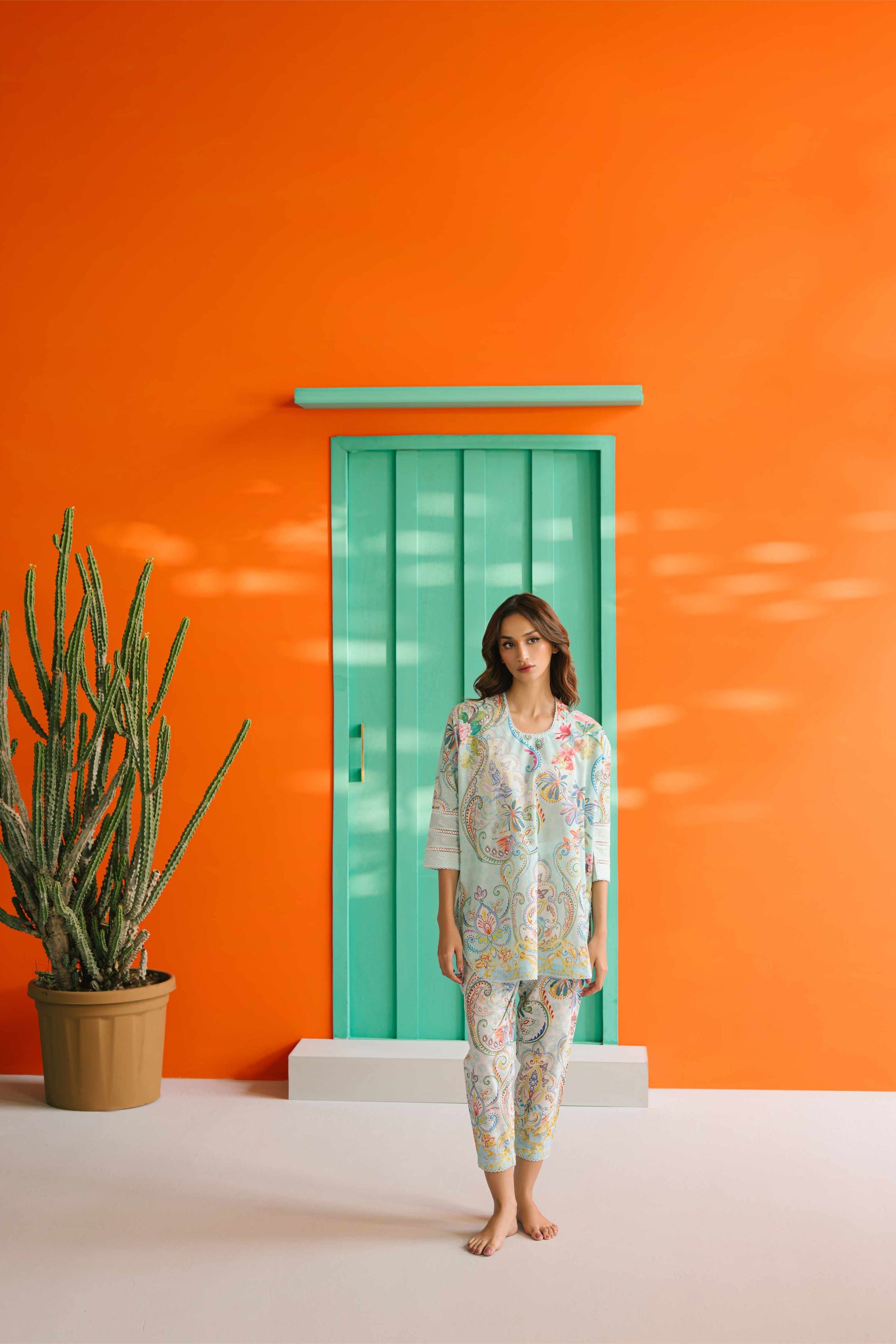 FLORAL SERPENT MATCHING SET