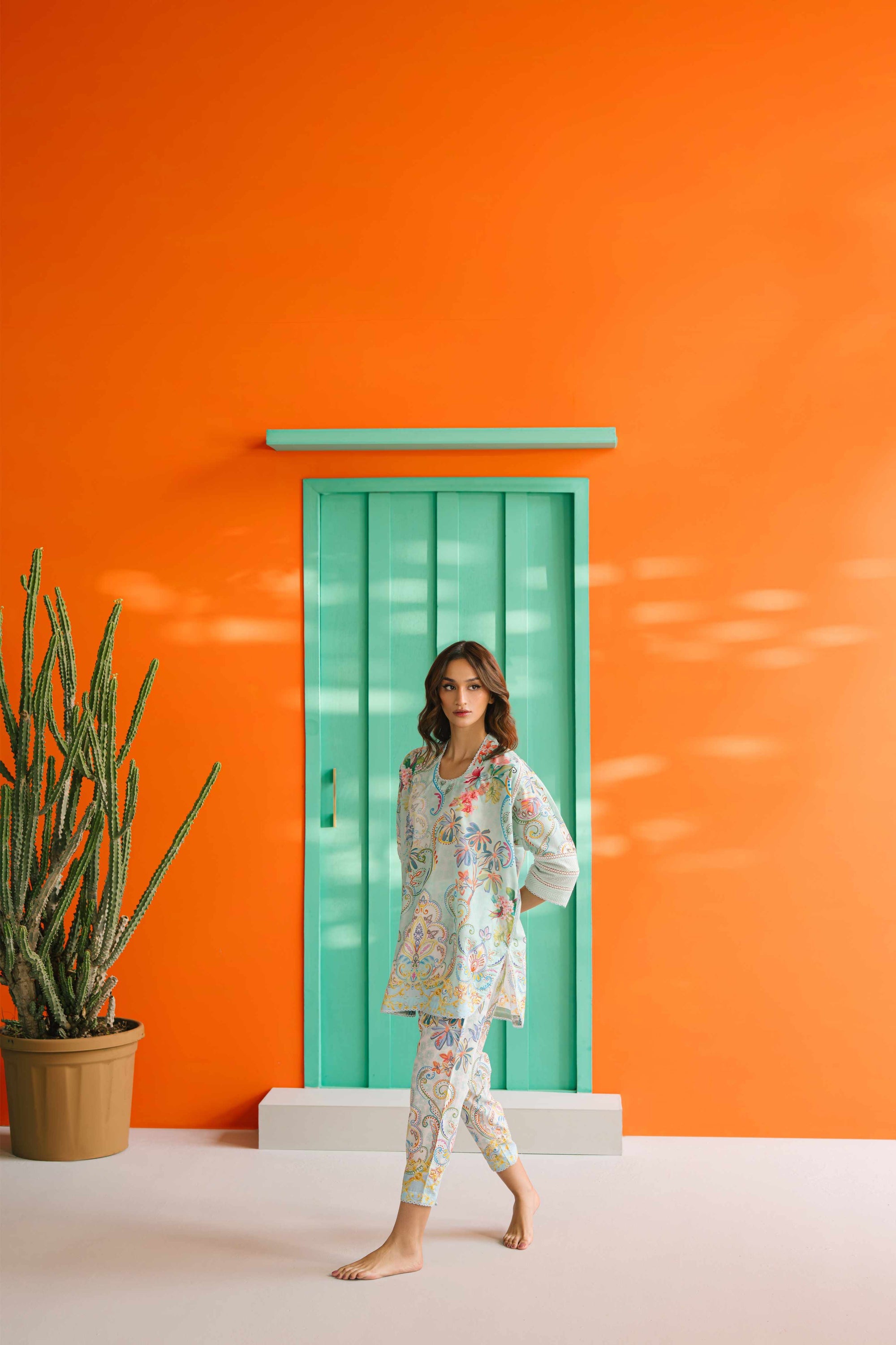 FLORAL SERPENT MATCHING SET