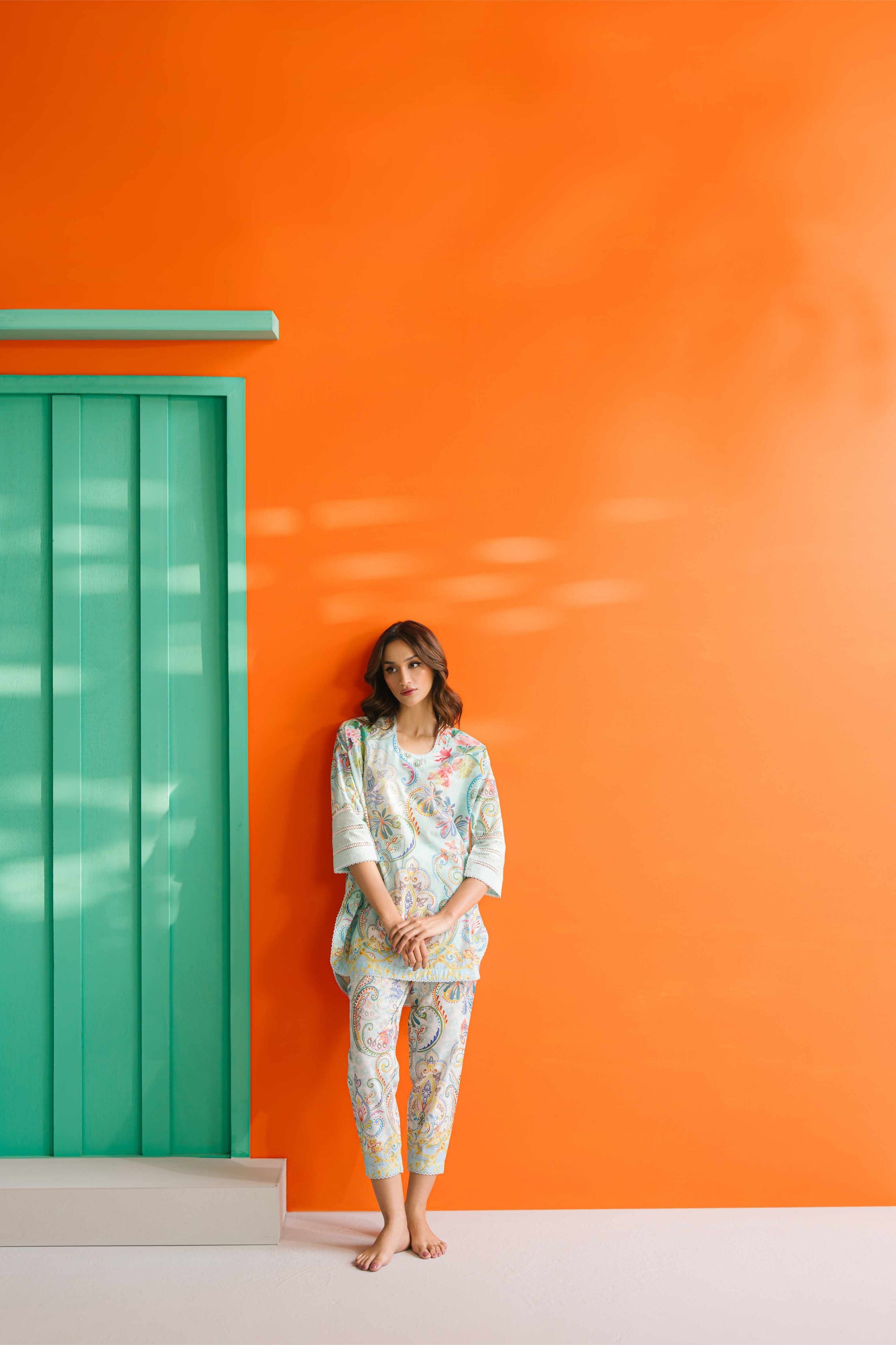 FLORAL SERPENT MATCHING SET