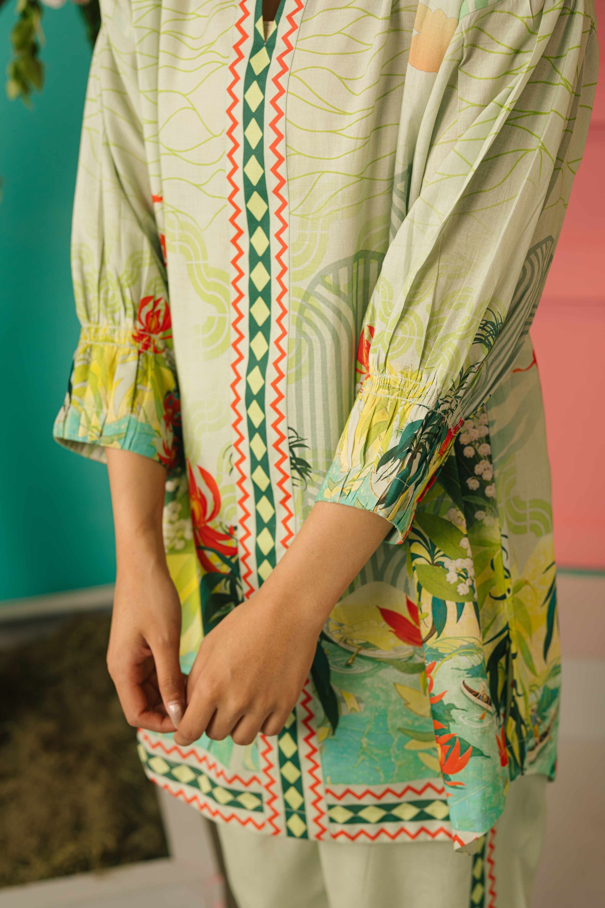 GREEN APPLE MATCHING SET