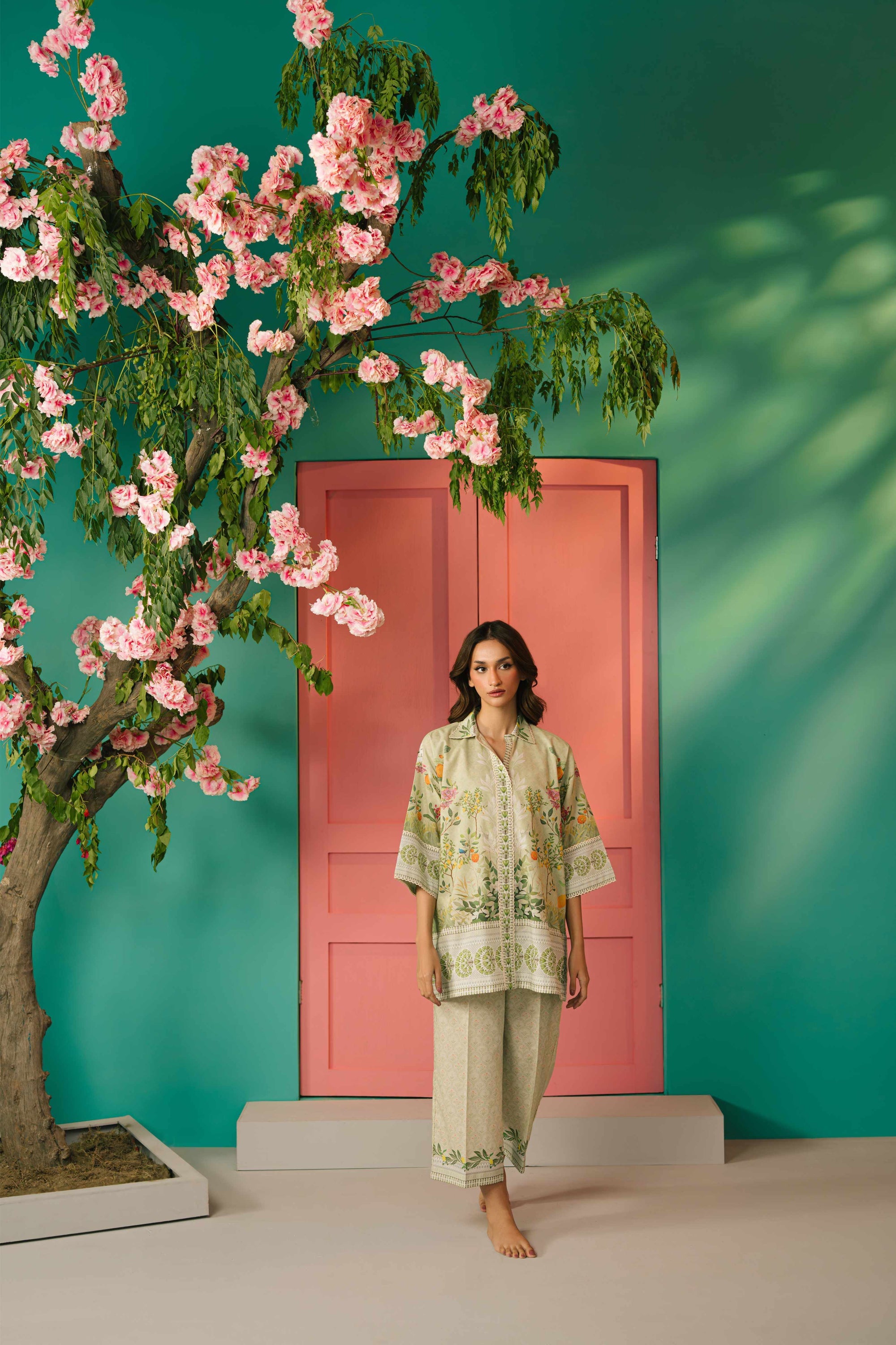 GREEN GARDEN MATCHING SET