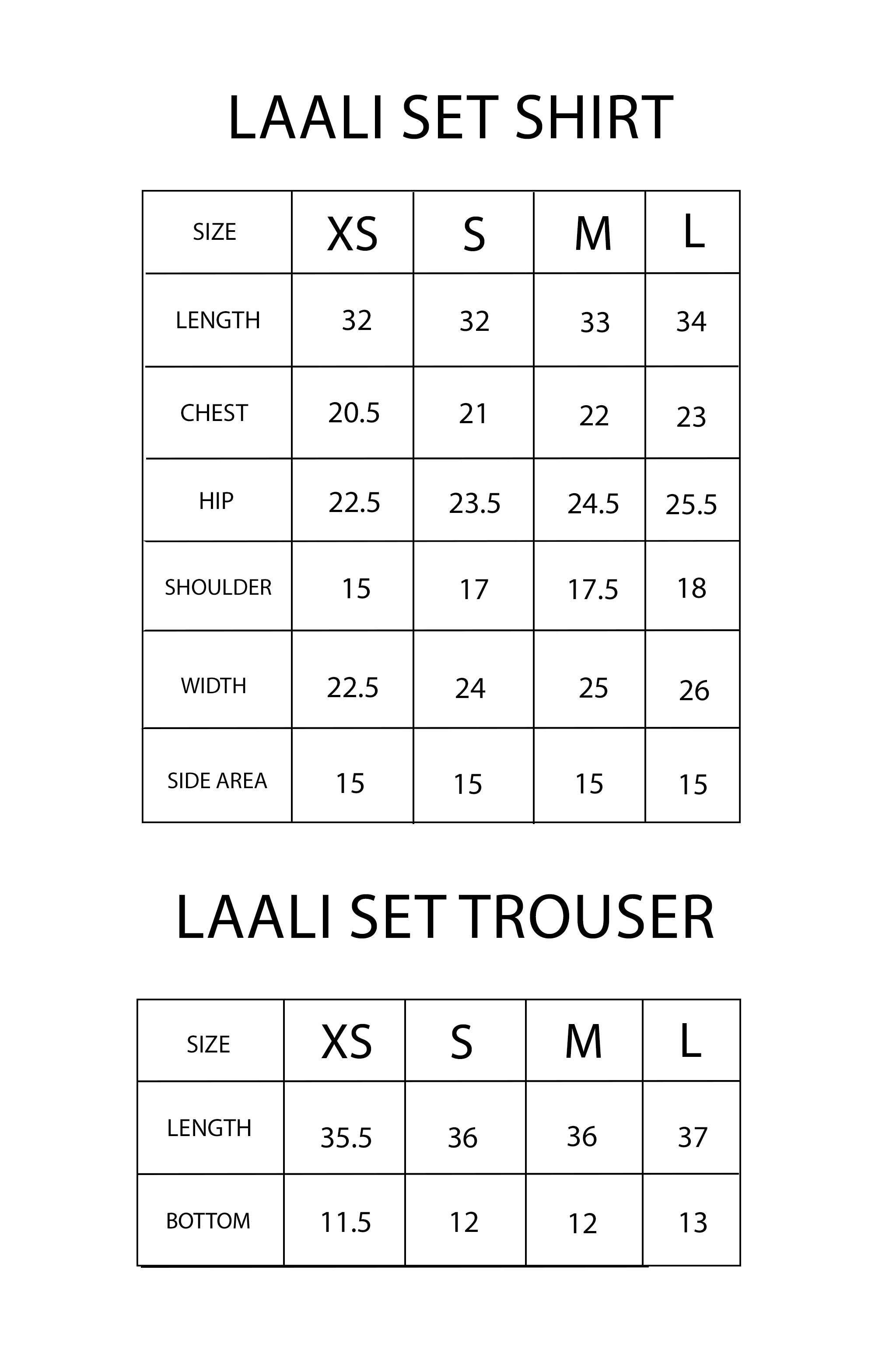 LAALI SET