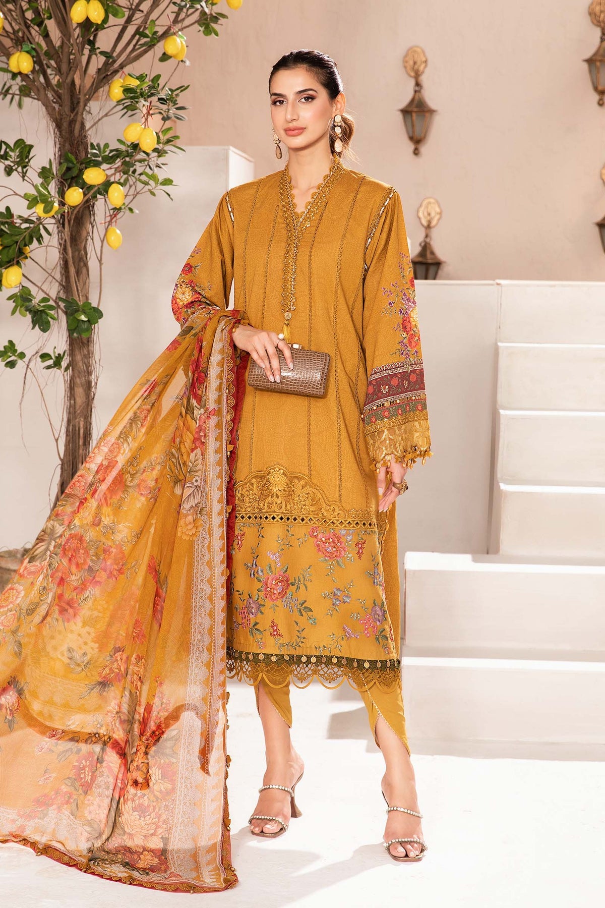 UNSTITCHED M.PRINTS | MPT-2202-A