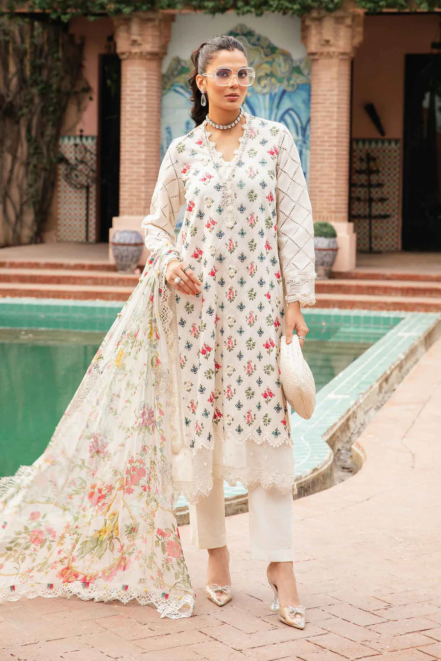 UNSTITCHED M.PRINTS | MPT-2203-A