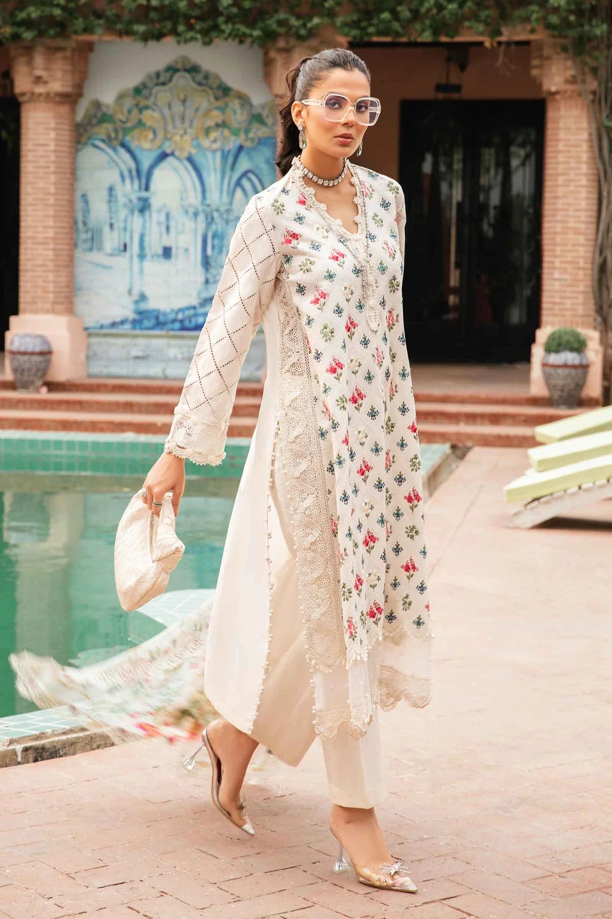 UNSTITCHED M.PRINTS | MPT-2203-A