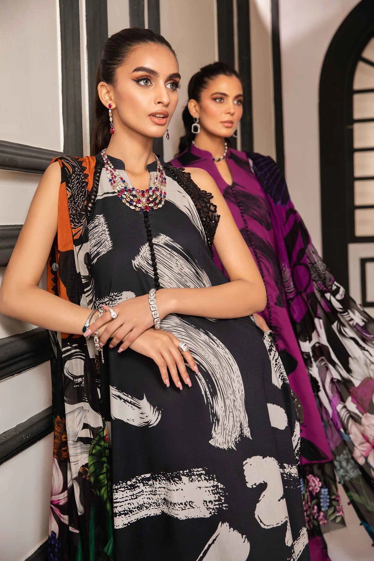 UNSTITCHED M.PRINTS | MPT-2205-A