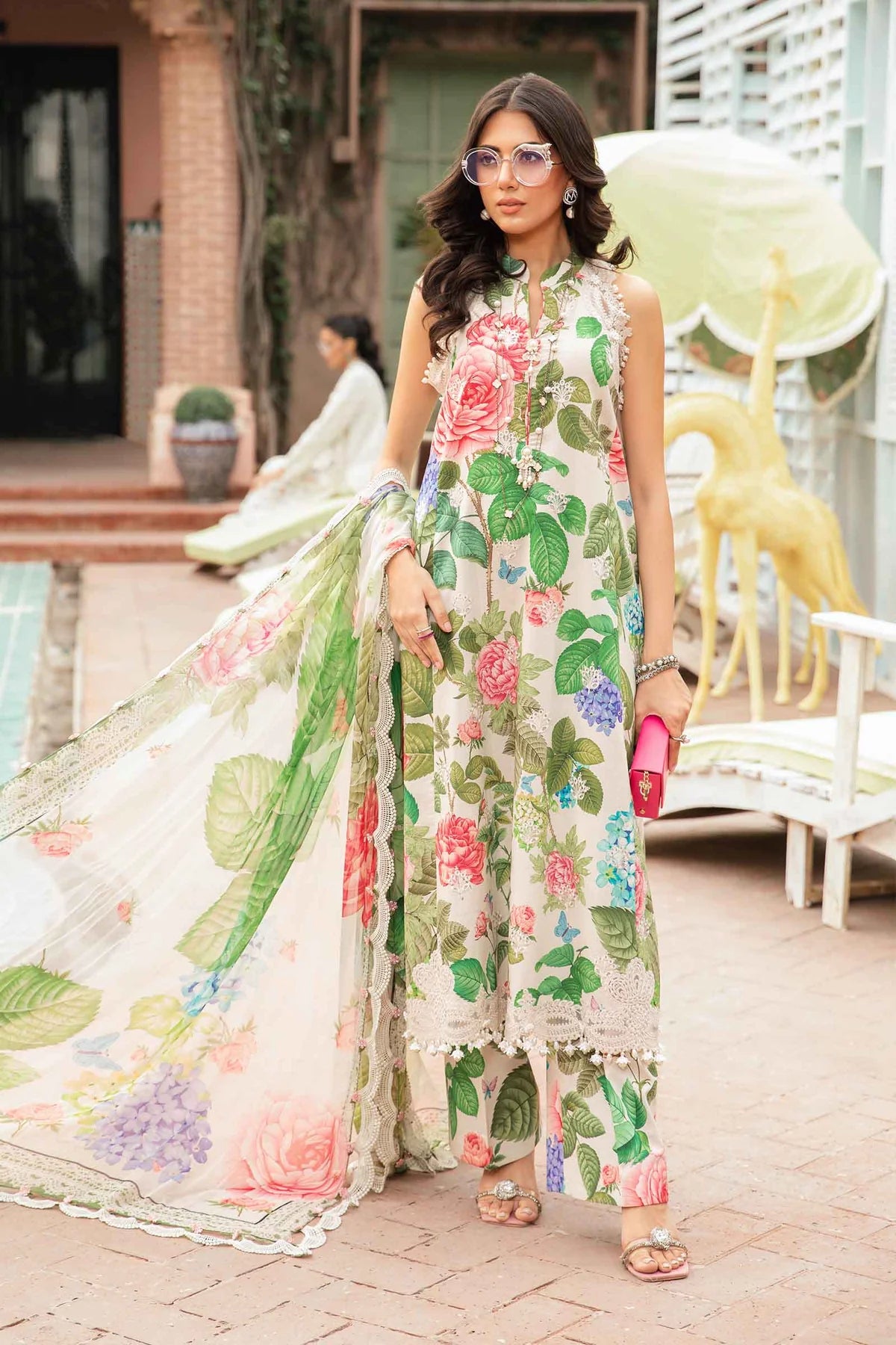 UNSTITCHED M.PRINTS | MPT-2210-A