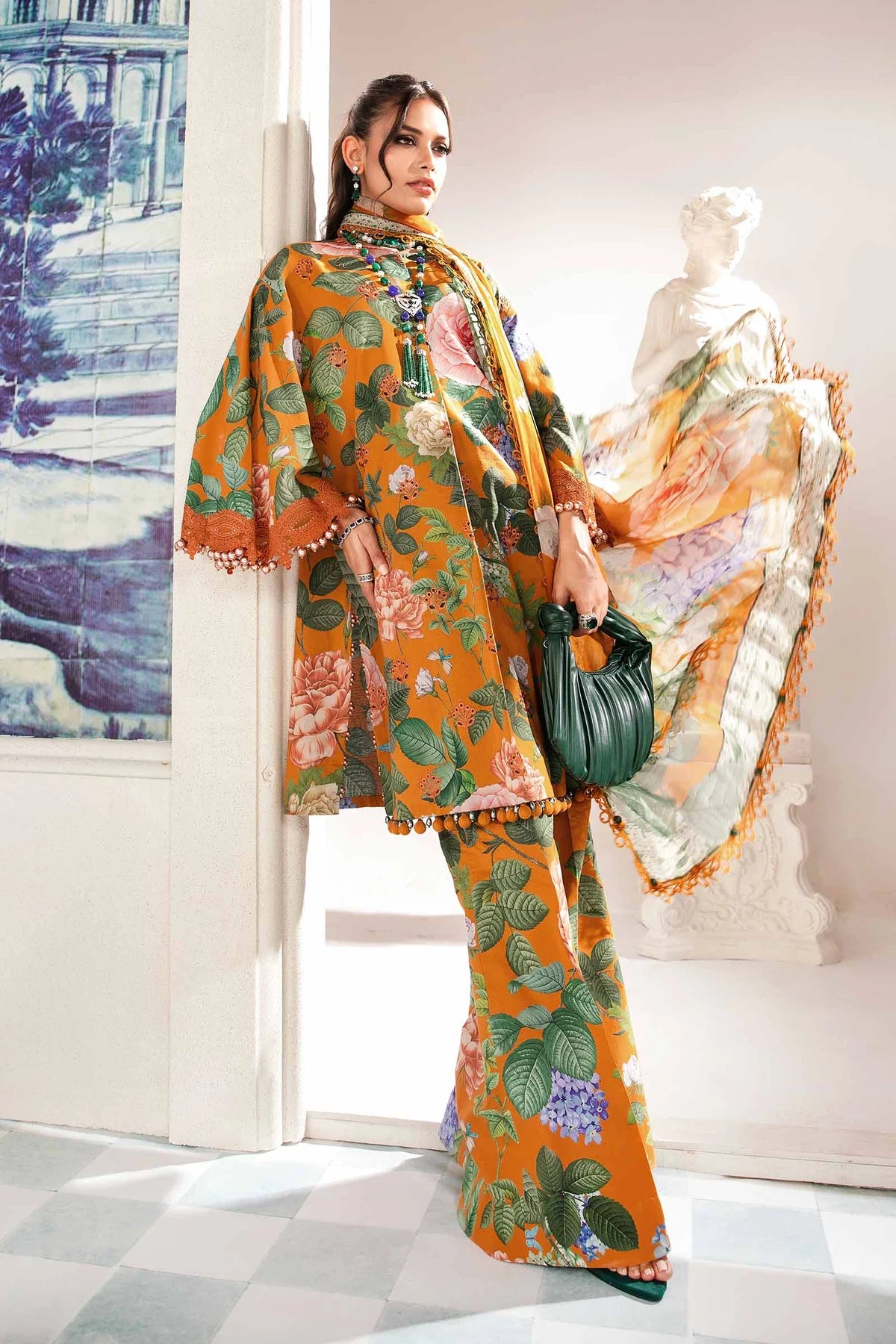 UNSTITCHED M.PRINTS | MPT-2210-B