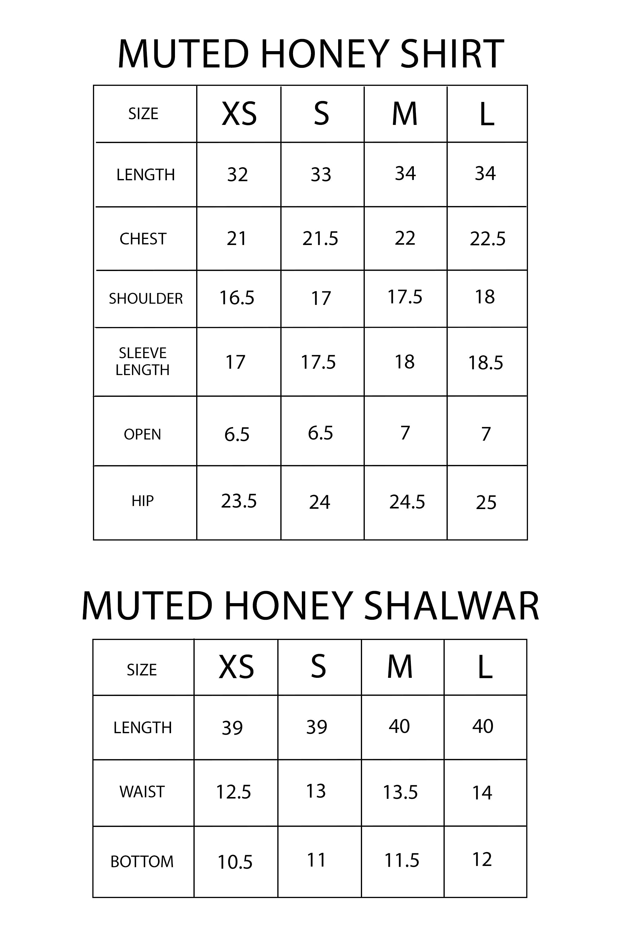 MUTED HONEY SET