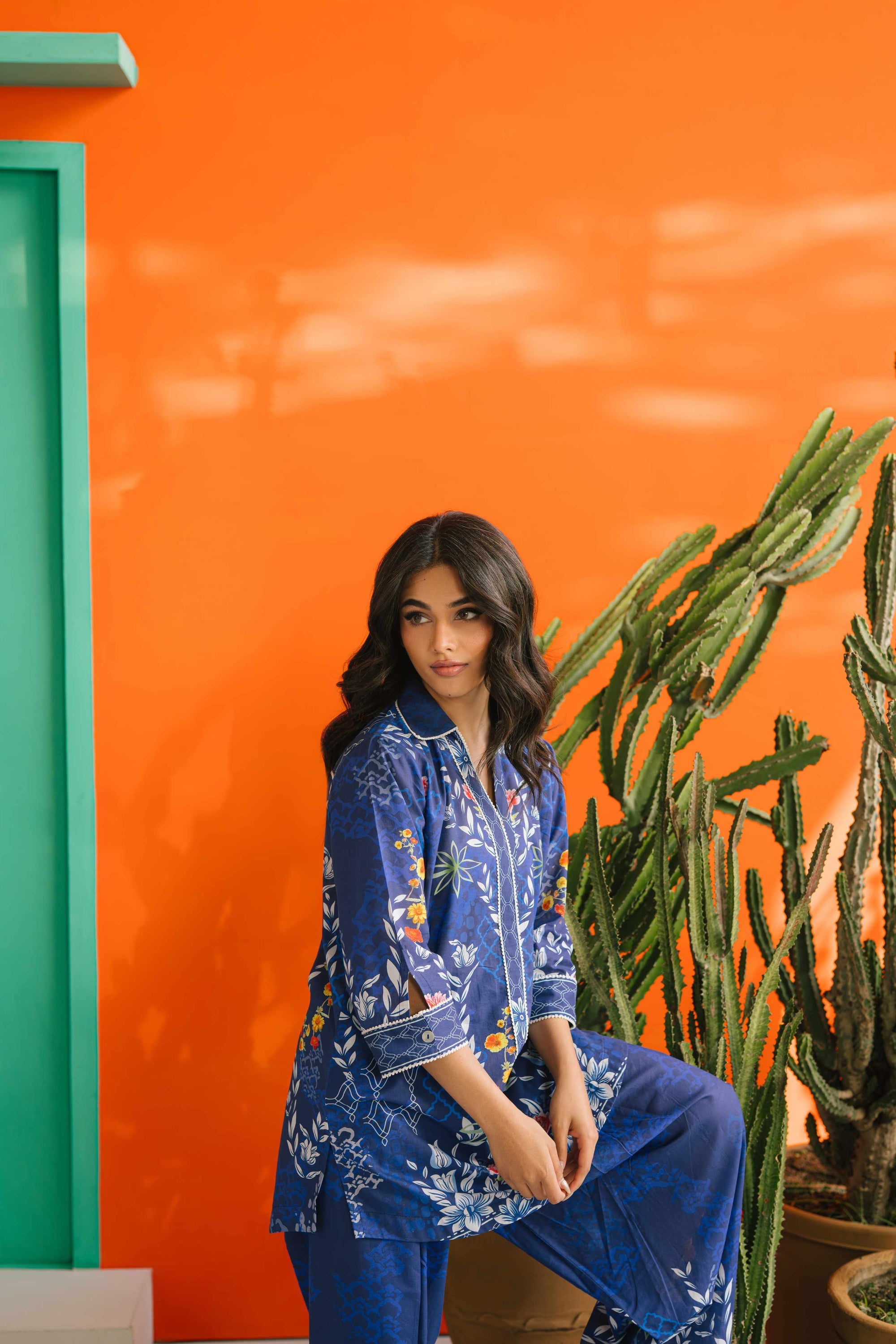 NIGHT OF NAVY MATCHING SET