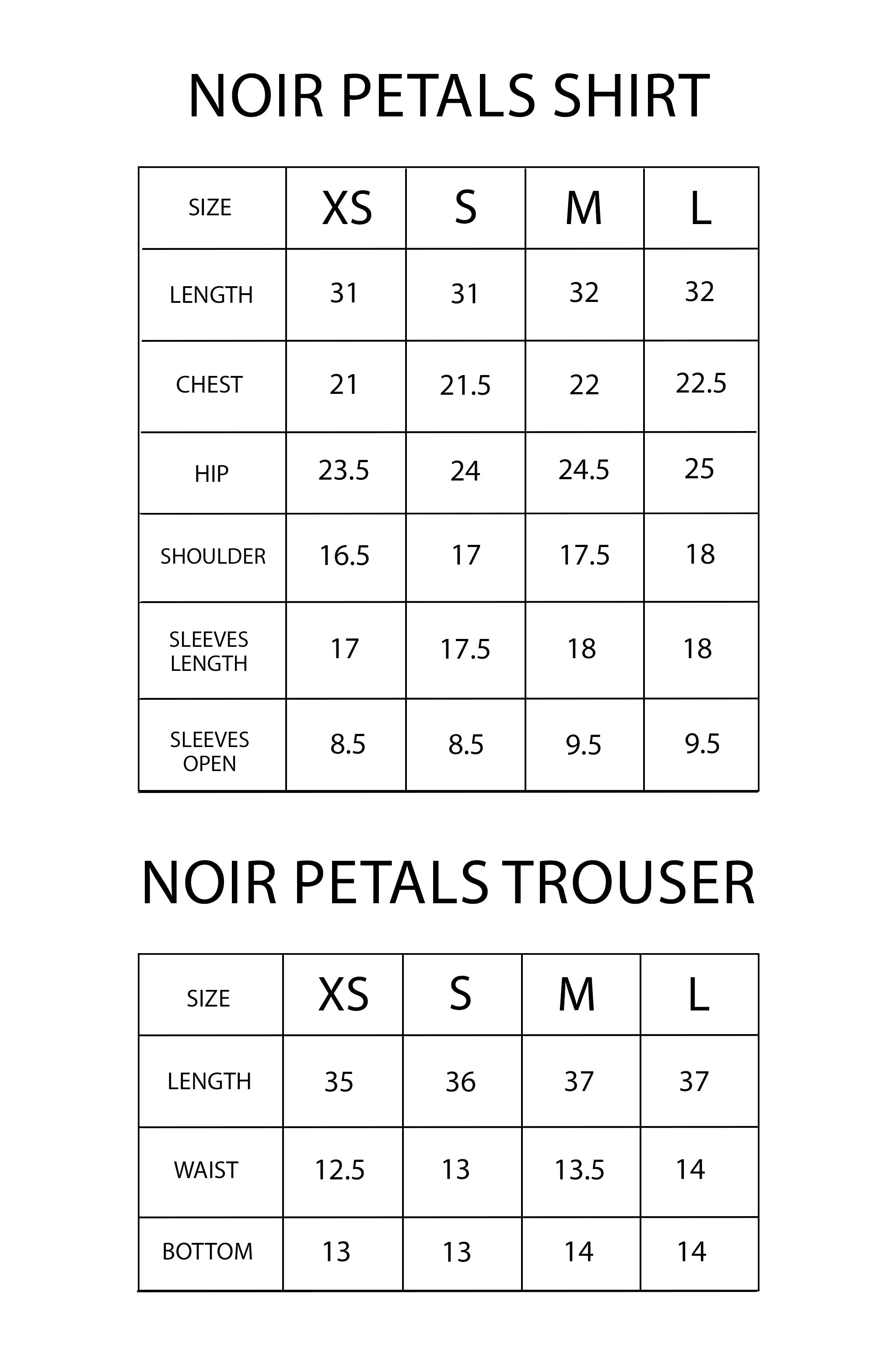 NOIR PETAL