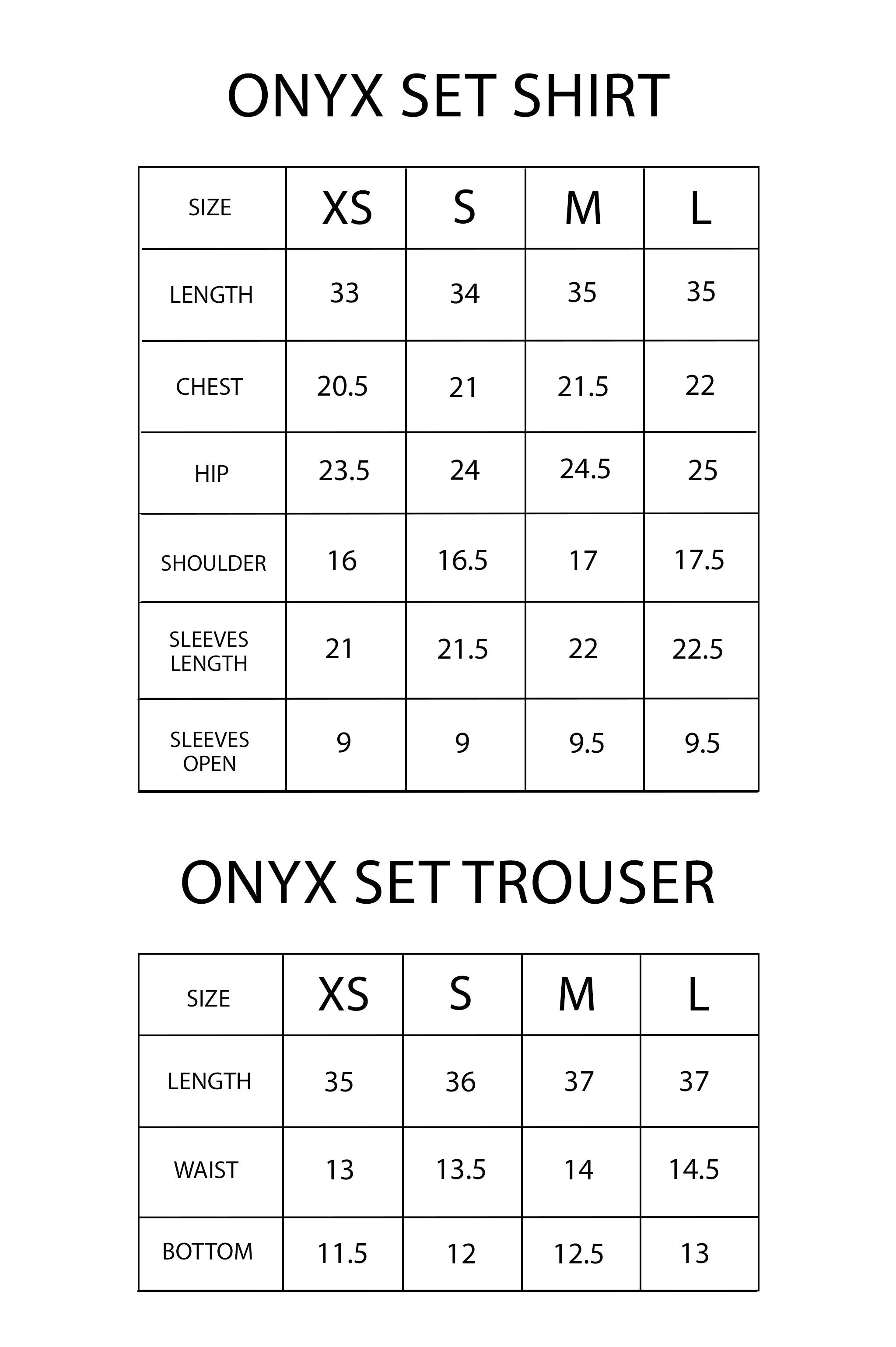ONYX SET