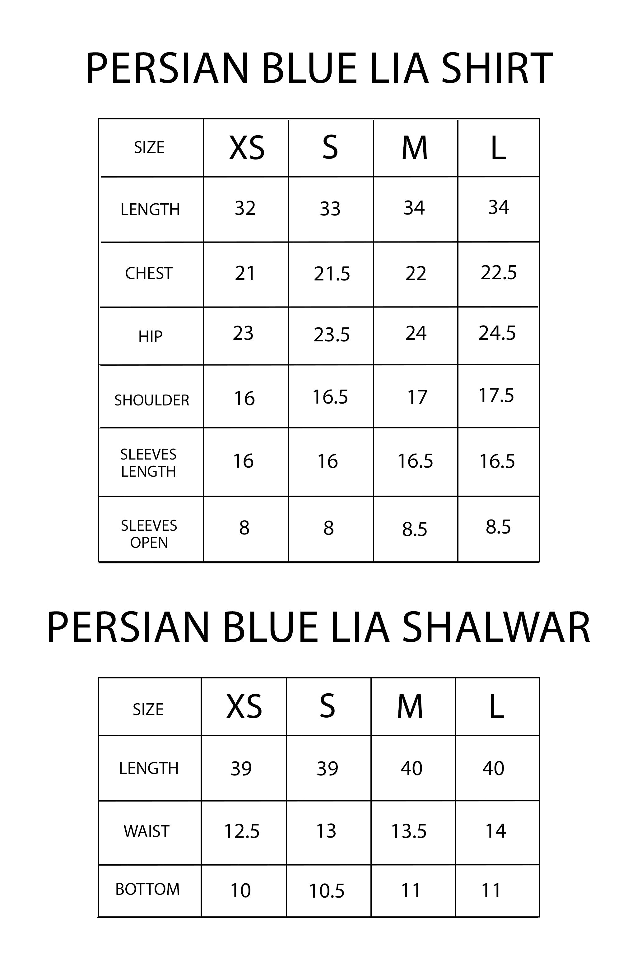 LAPRET RTS - PERSIAN BLUE LIA SET
