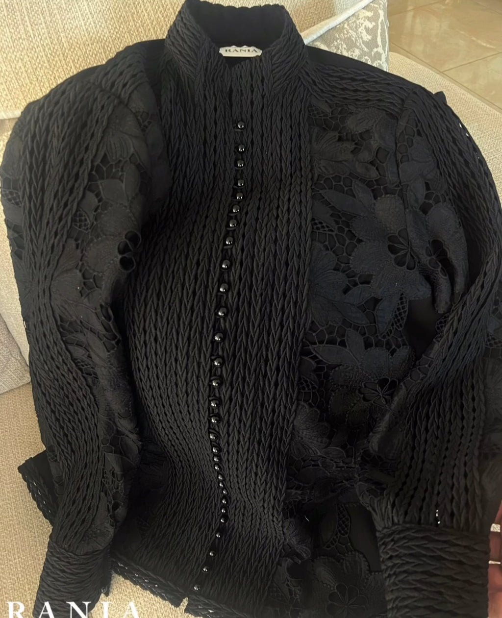 RANIA CLOTHING SHIRT - PEARL FLORAL SHIRT