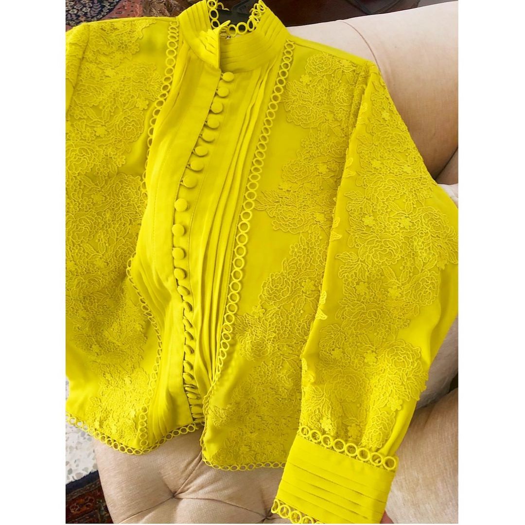 RANIA CLOTHING SHIRT - YELLOW