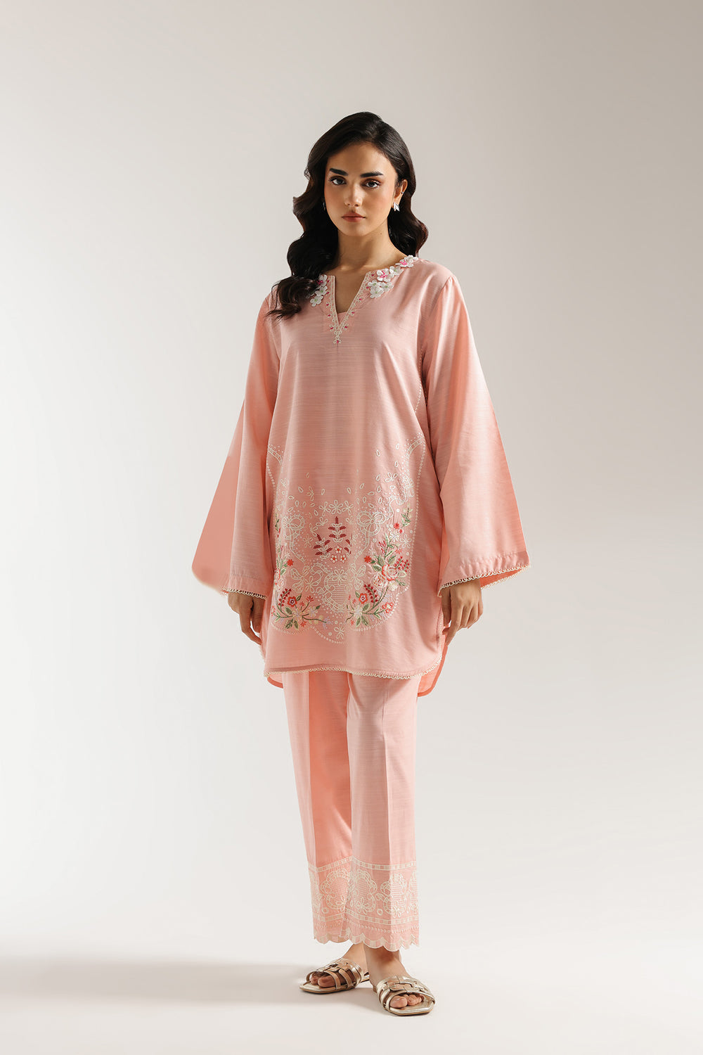 EMBROIDERED SUIT | S10E6550/102/316