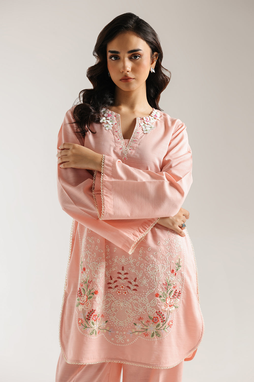 EMBROIDERED SUIT | S10E6550/102/316