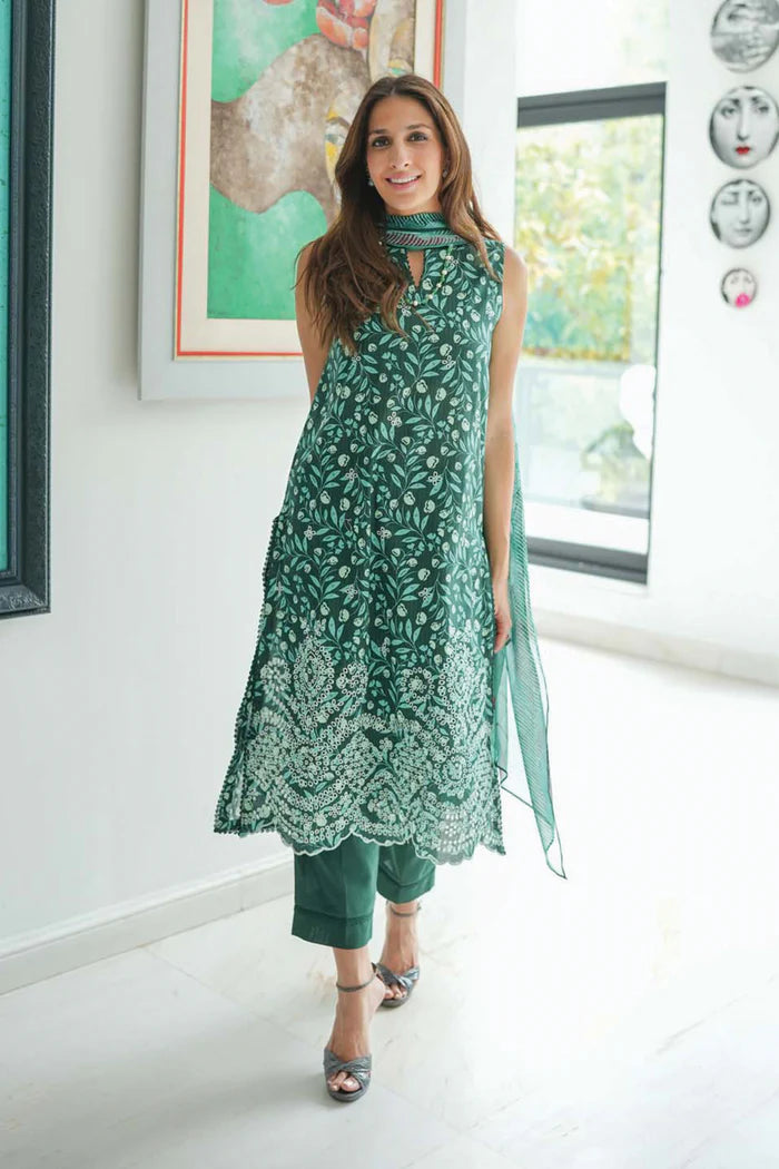 EMBROIDERED LAWN 3 PIECE