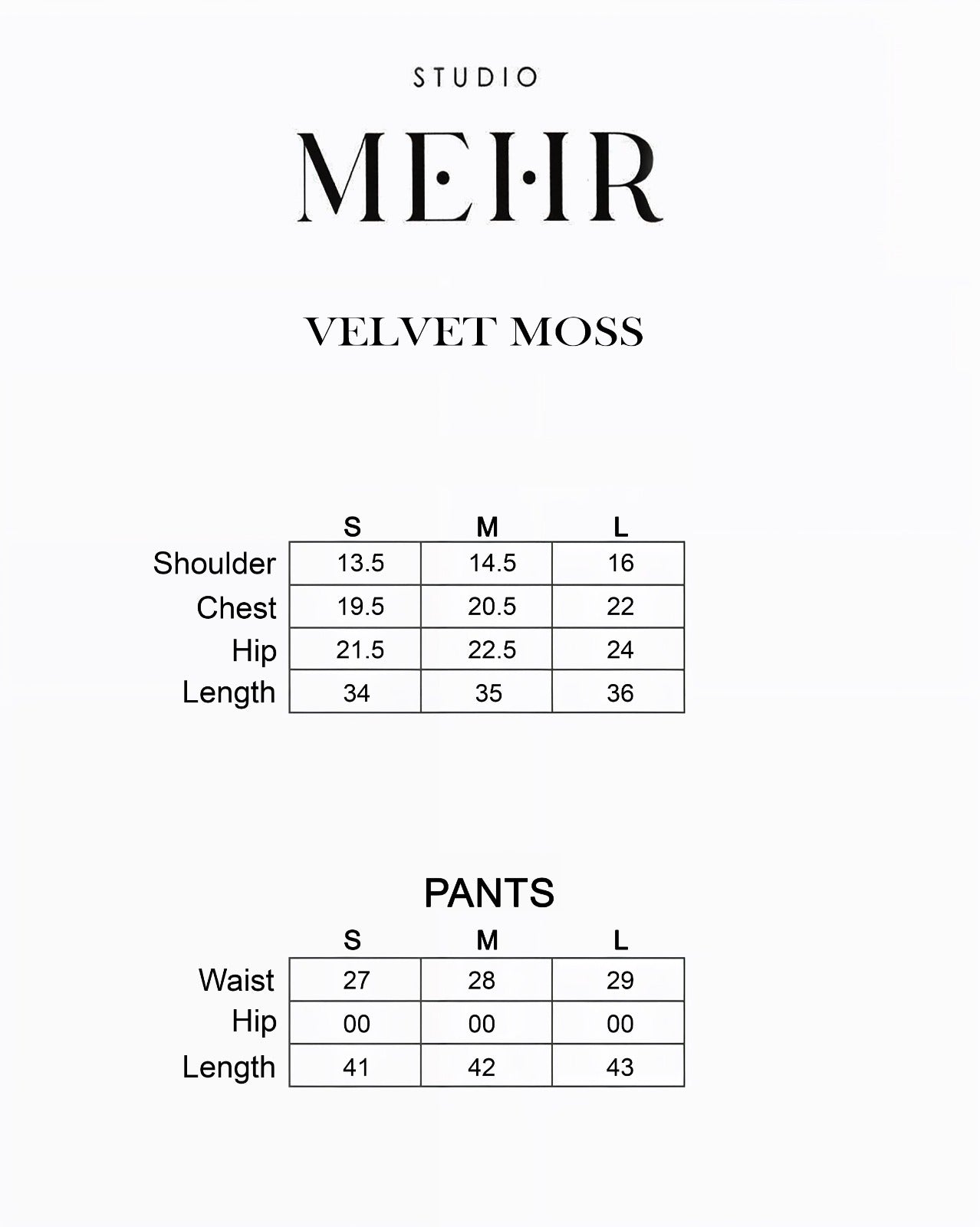 VELVET MOSS