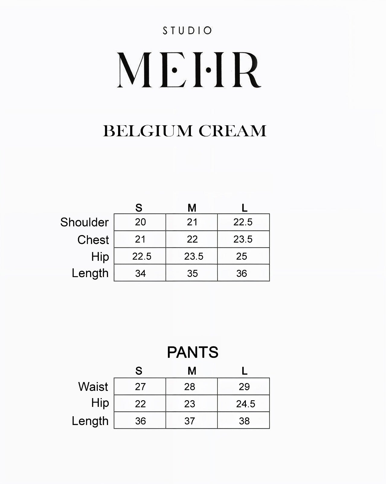 BELGIUM CREAM