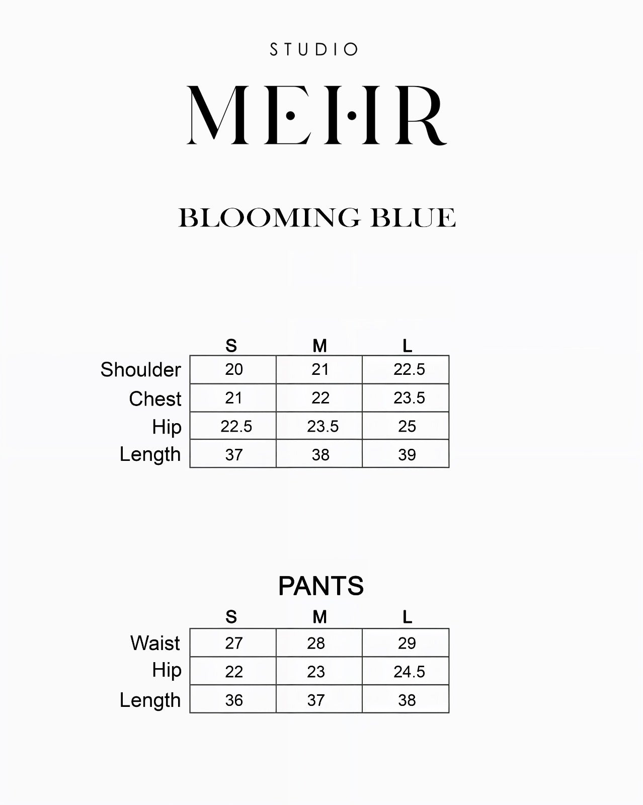 BLOOMING BLUE