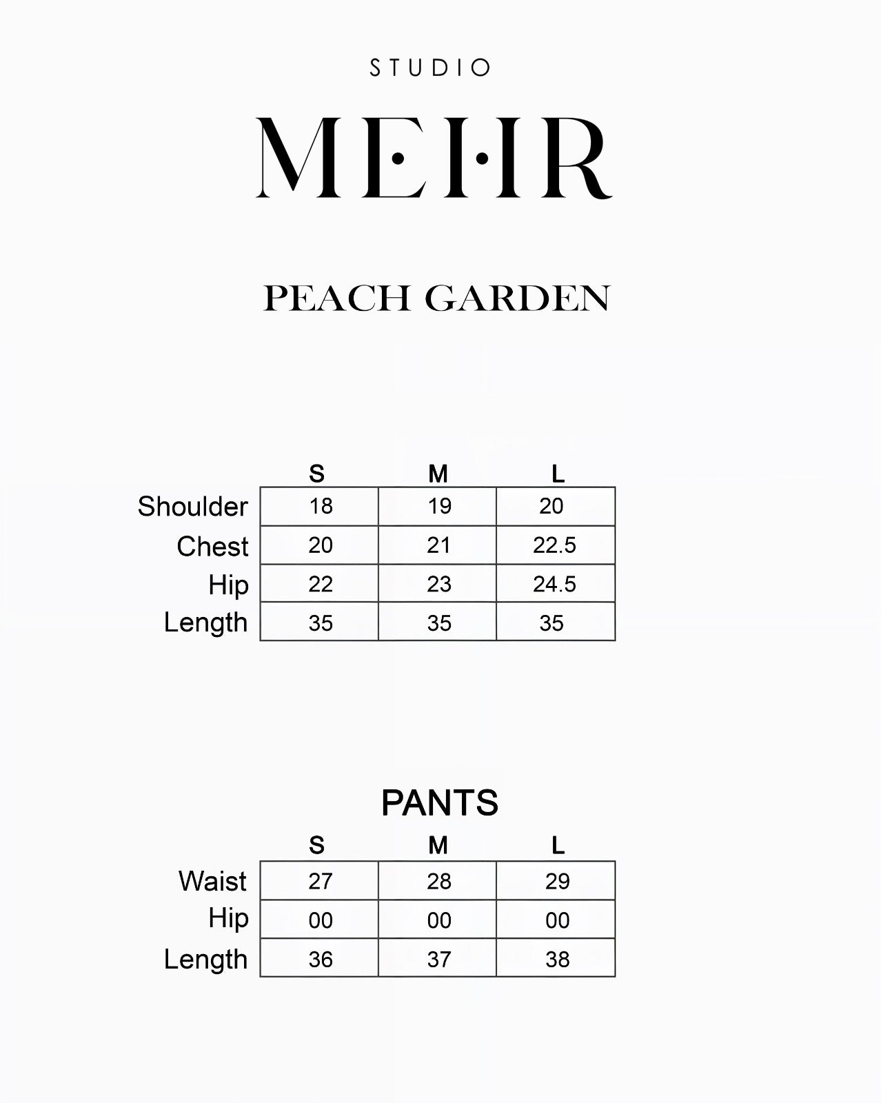 PEACH GARDEN