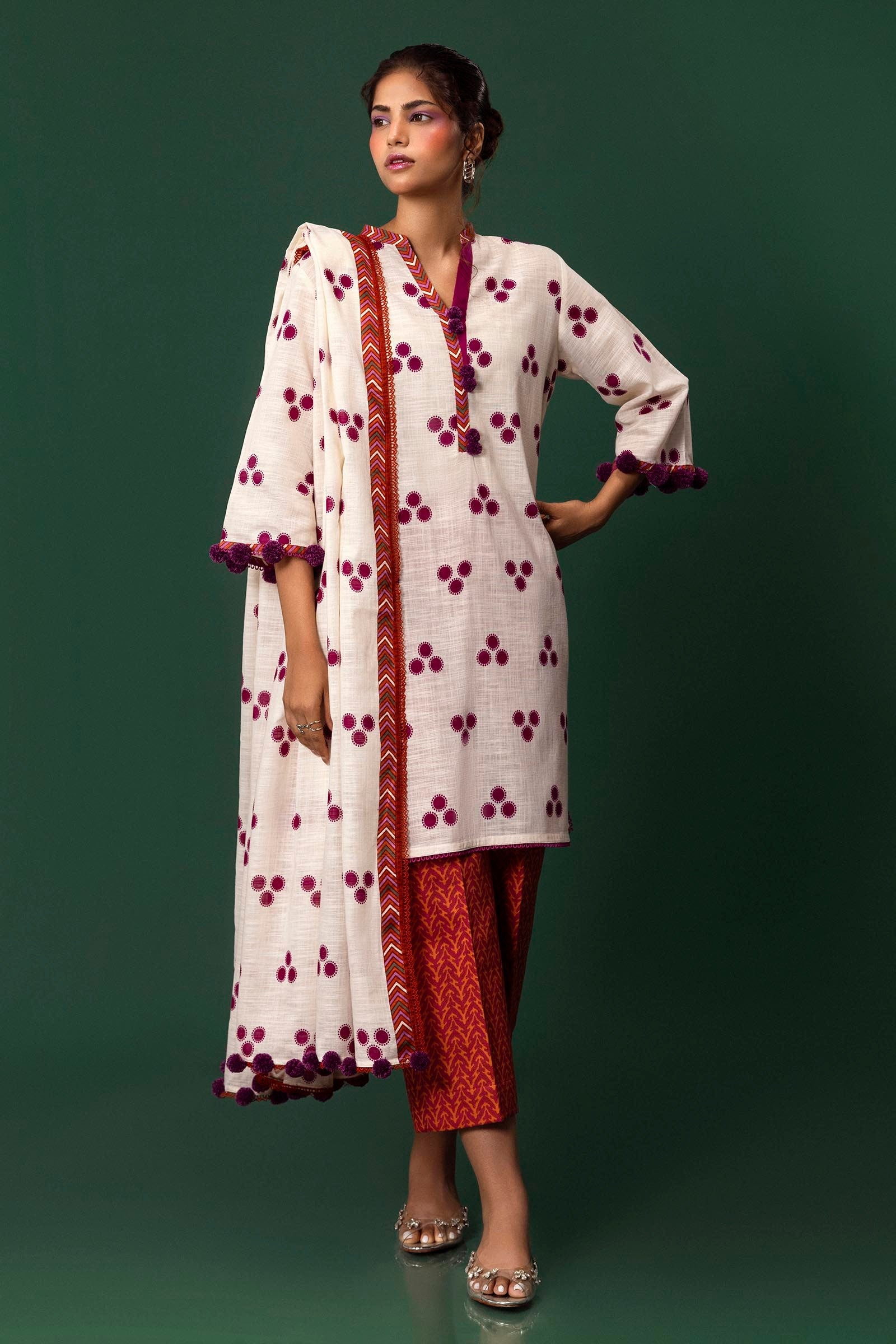 Sana Safinaz Winter Luxury 2024 (MAHAY) - H243-001A-3CQ