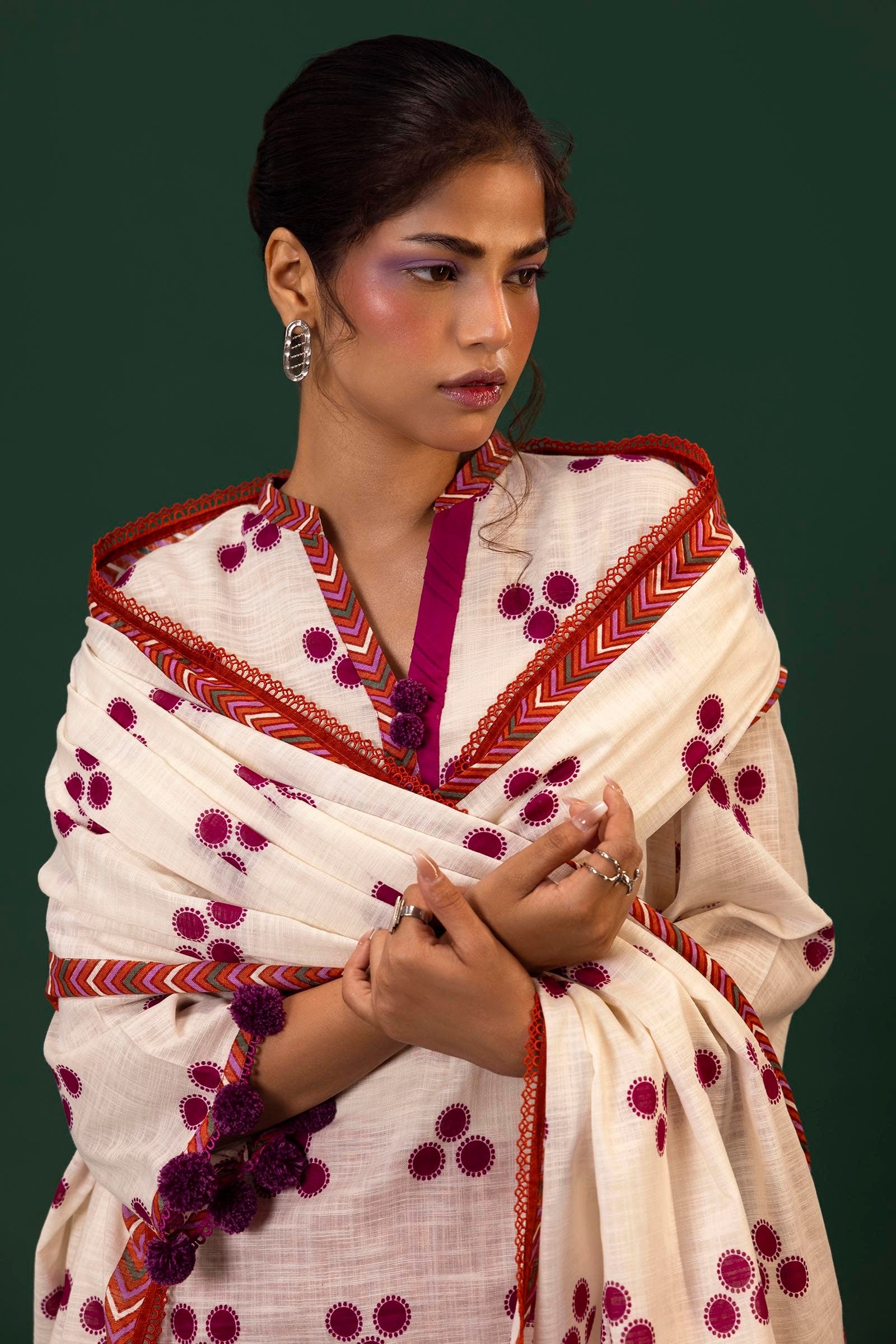 Sana Safinaz Winter Luxury 2024 (MAHAY) - H243-001A-3CQ