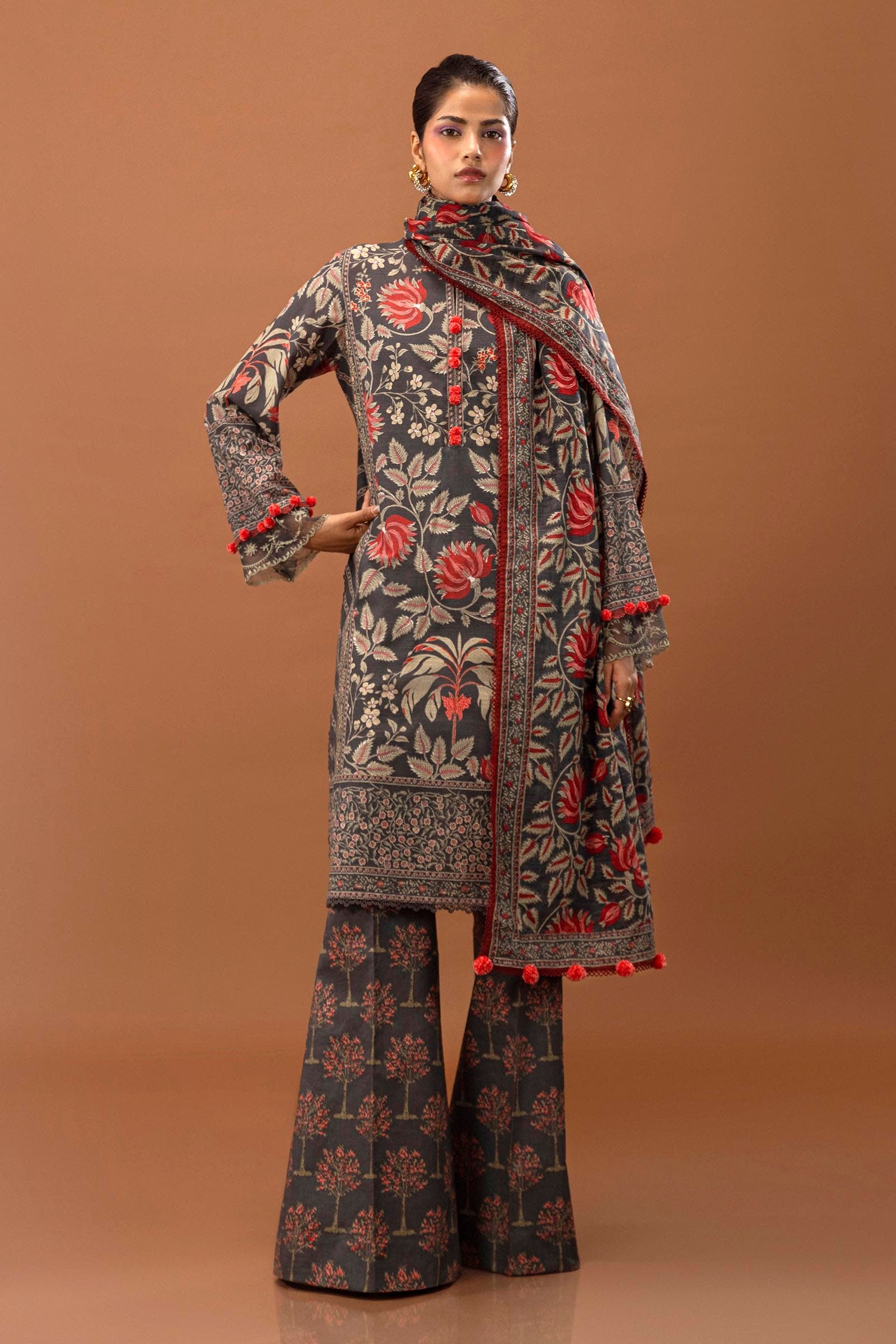 Sana Safinaz Winter Luxury 2024 (MAHAY) - H243-002B-3CQ