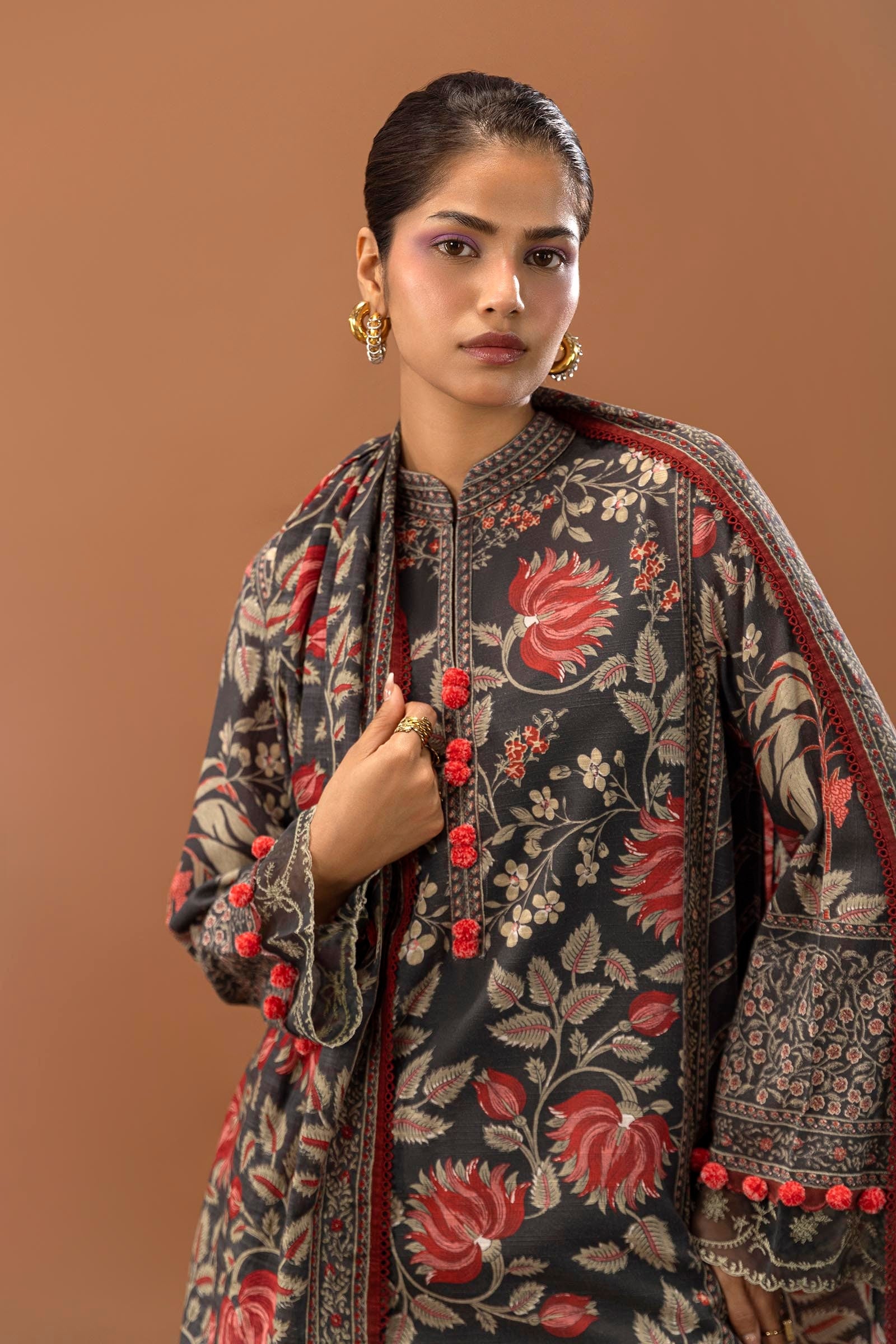 Sana Safinaz Winter Luxury 2024 (MAHAY) - H243-002B-3CQ
