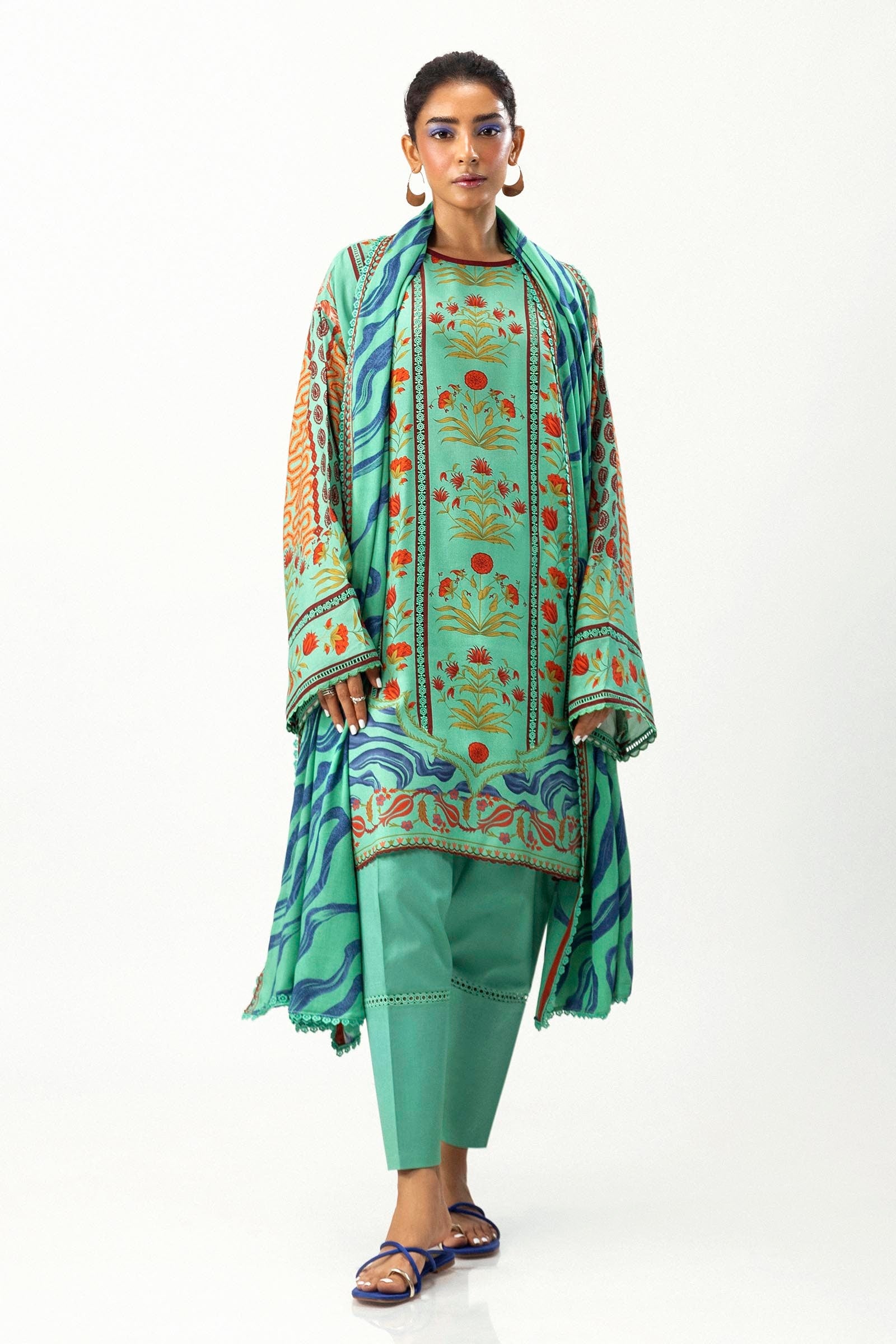 Sana Safinaz Winter Luxury 2024 (MAHAY) - H243-004A-3DA